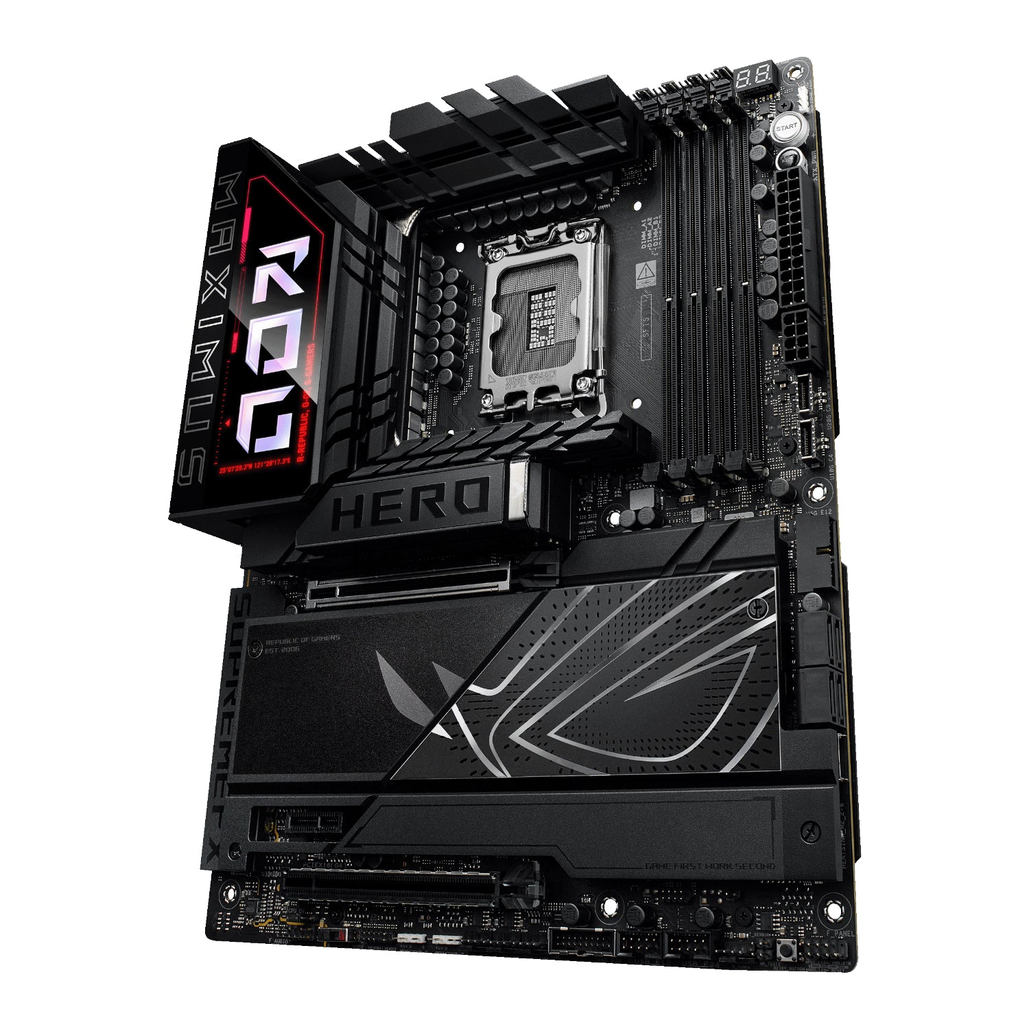 ASUS ROG Maximus Z890 Hero Intel LGA1851 ATX Gaming Motherboard - alternate product view 4
