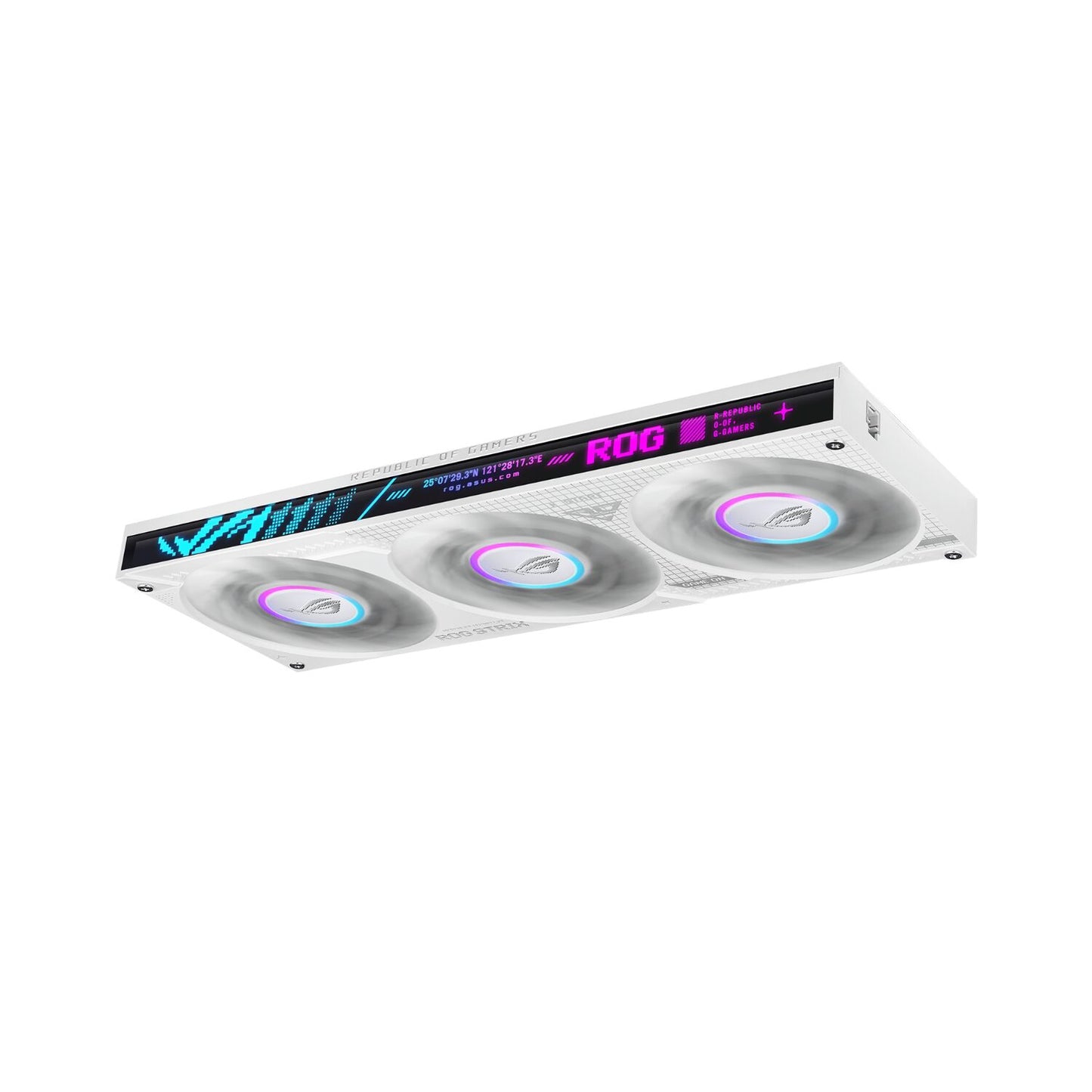 ASUS ROG Strix LC IV 360 ARGB LCD White Edition - alternate product view 3