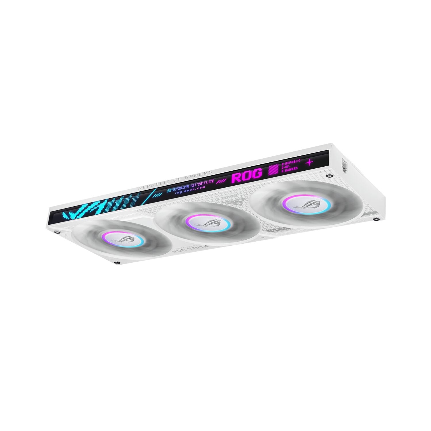 ASUS ROG Strix LC IV 360 ARGB LCD White Edition - alternate product view 3