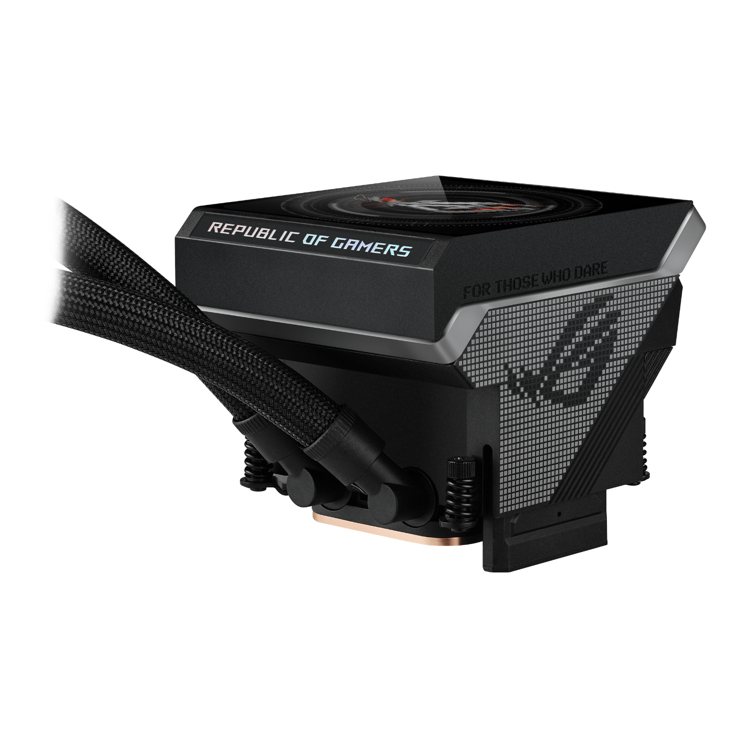ASUS ROG Strix LC IV 360 ARGB LCD Liquid Cooler - Black - alternate product view 5