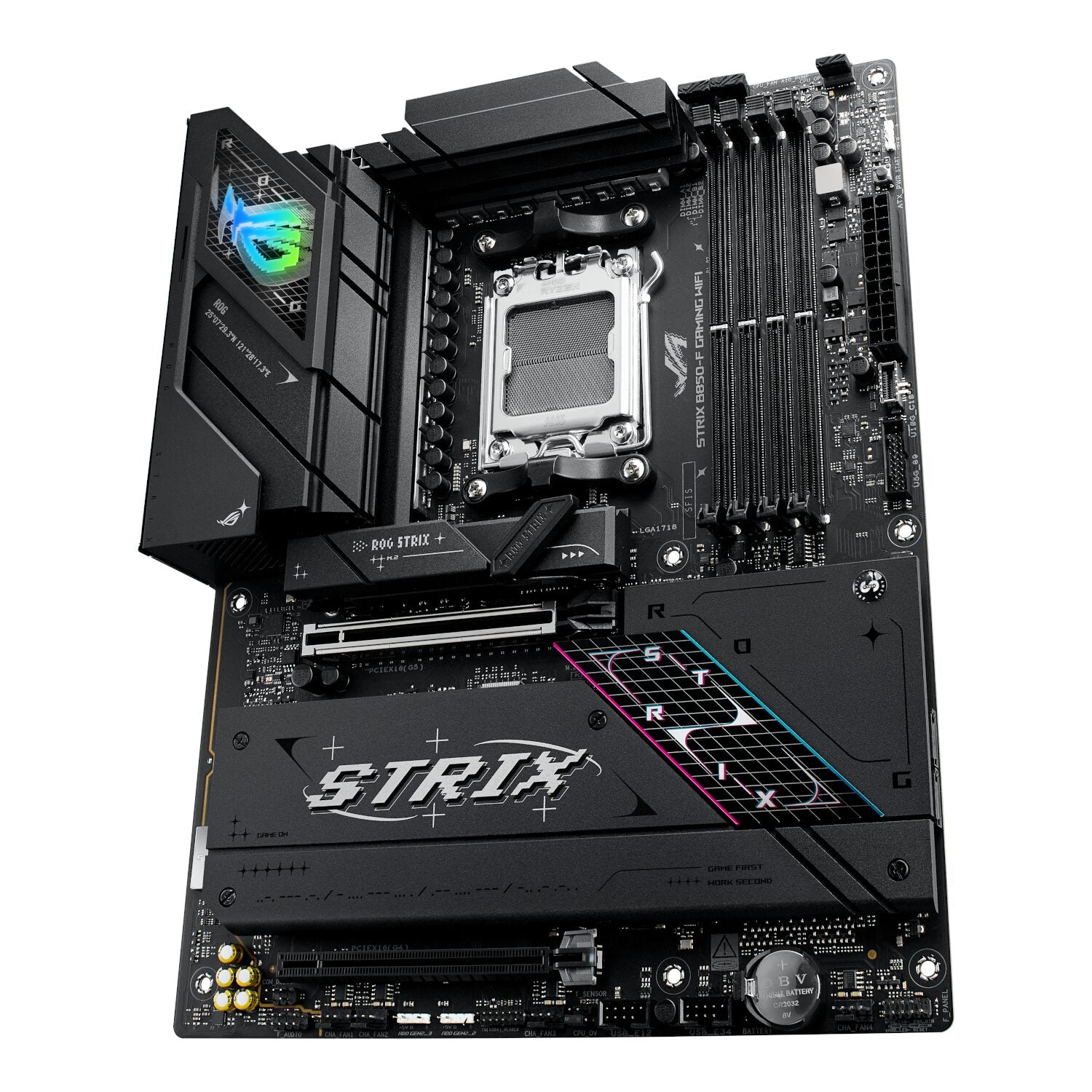 ASUS ROG Strix B850-F Gaming WiFi Motherboard - AMD AM5 - alternate product view 3