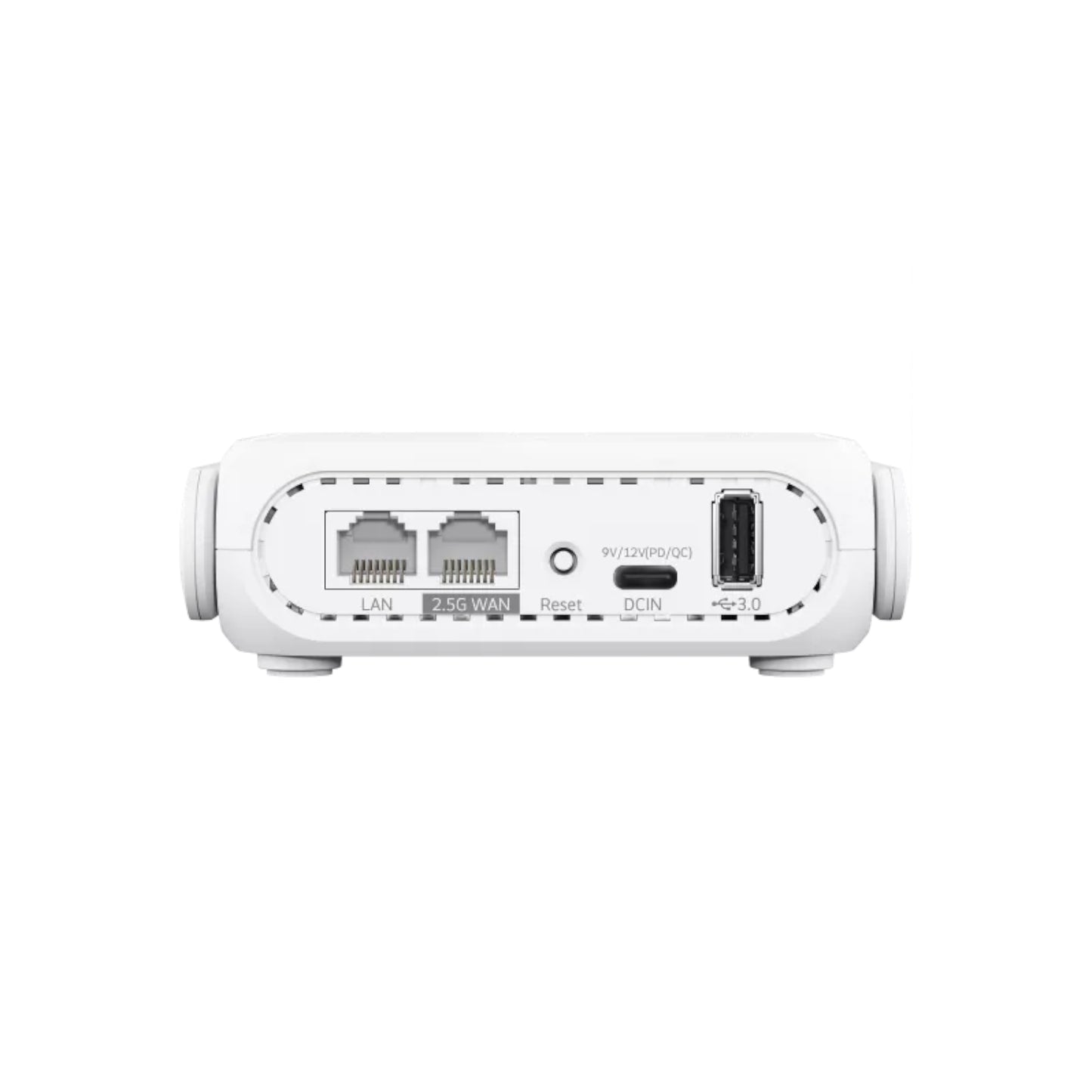 ASUS Go Wi-Fi 7 Dual-Band Travel Router with 5G - White - alternate product view 5