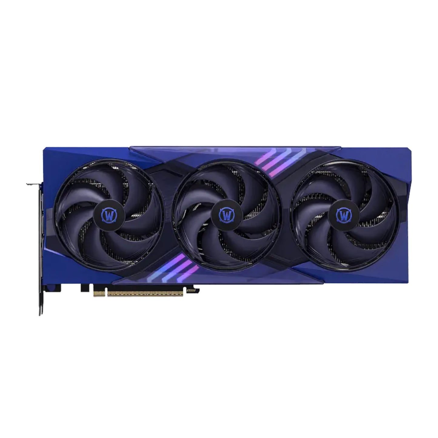 MSI GeForce RTX 5070 12GB World of Warcraft MIDNIGHT VOID EDITION OC Graphics Card - alternate product view 2