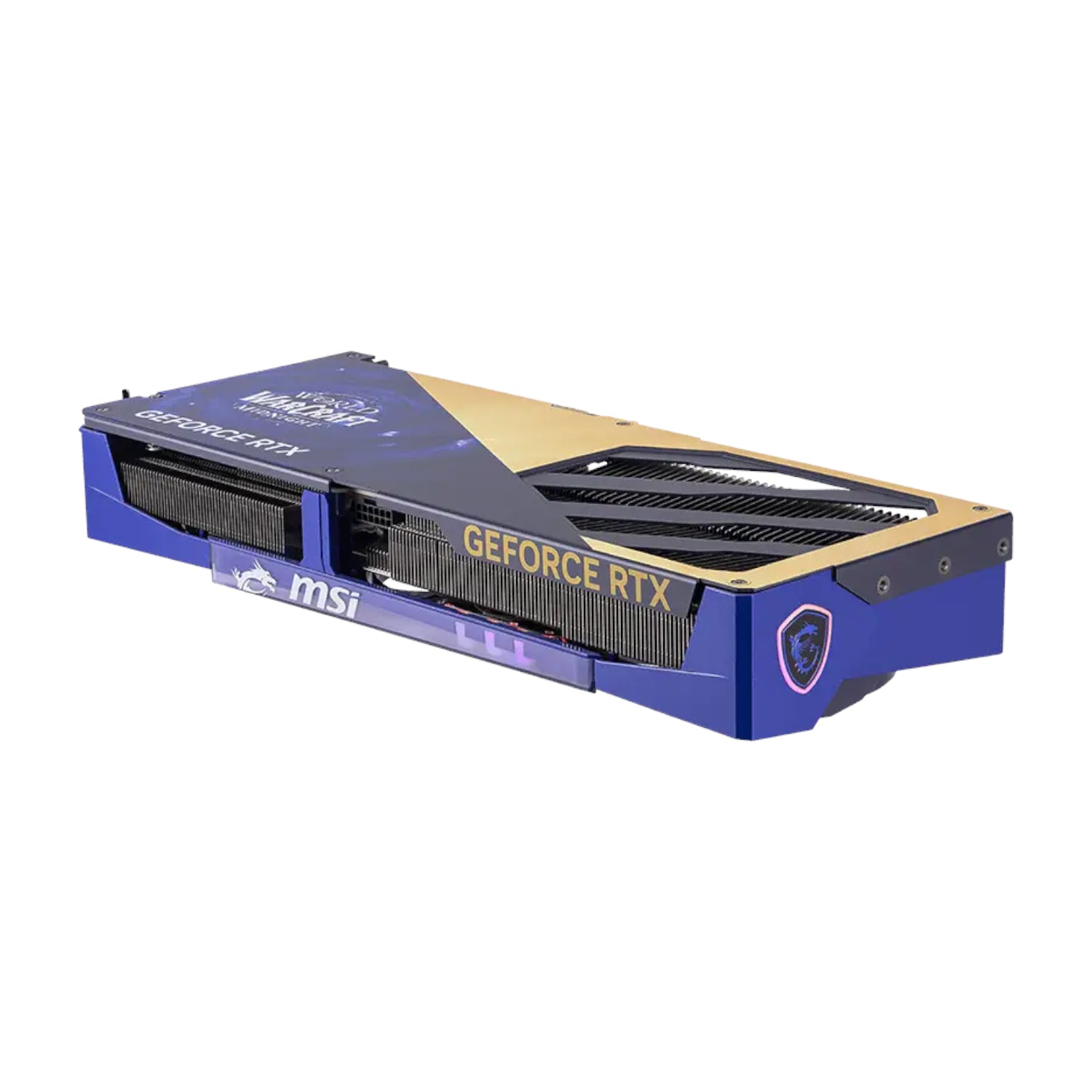 MSI GeForce RTX 5070 12GB World of Warcraft MIDNIGHT VOID EDITION OC Graphics Card - alternate product view 6
