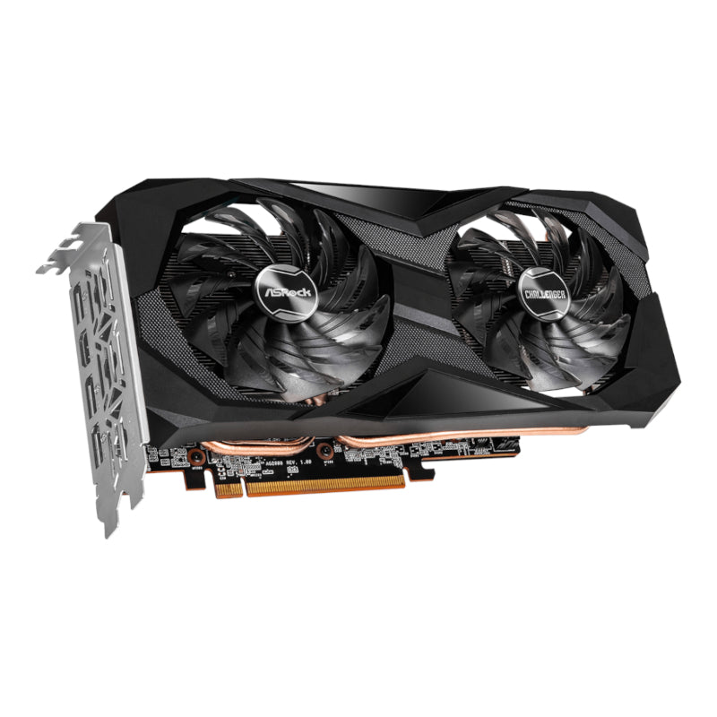 ASRock Radeon RX7600 Challenger 8G OC GDDR6 128-BIT Graphics Card - alternate product view 3