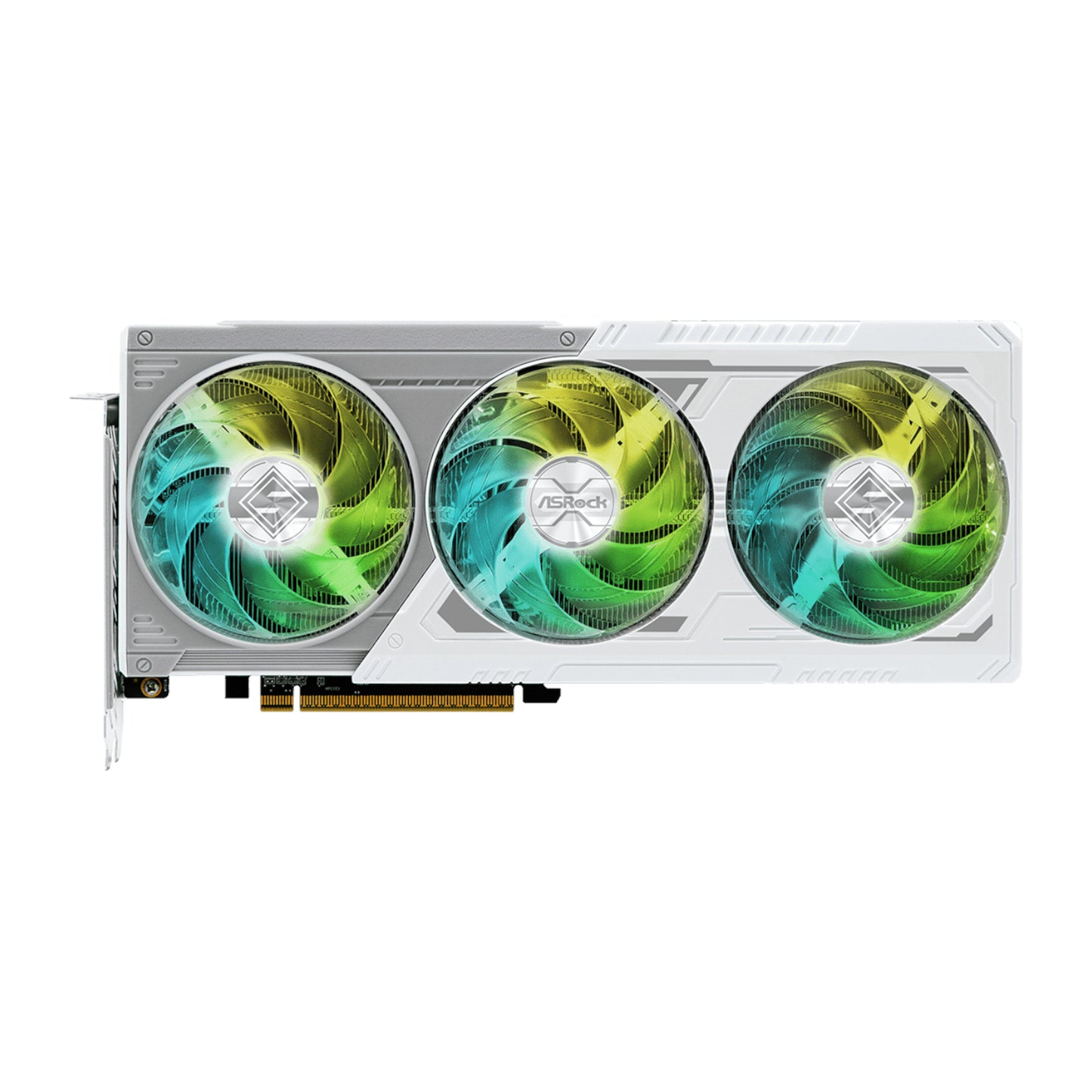 ASRock Radeon RX9060 XT Steel Legend 16G Graphics Card - alternate product view 2