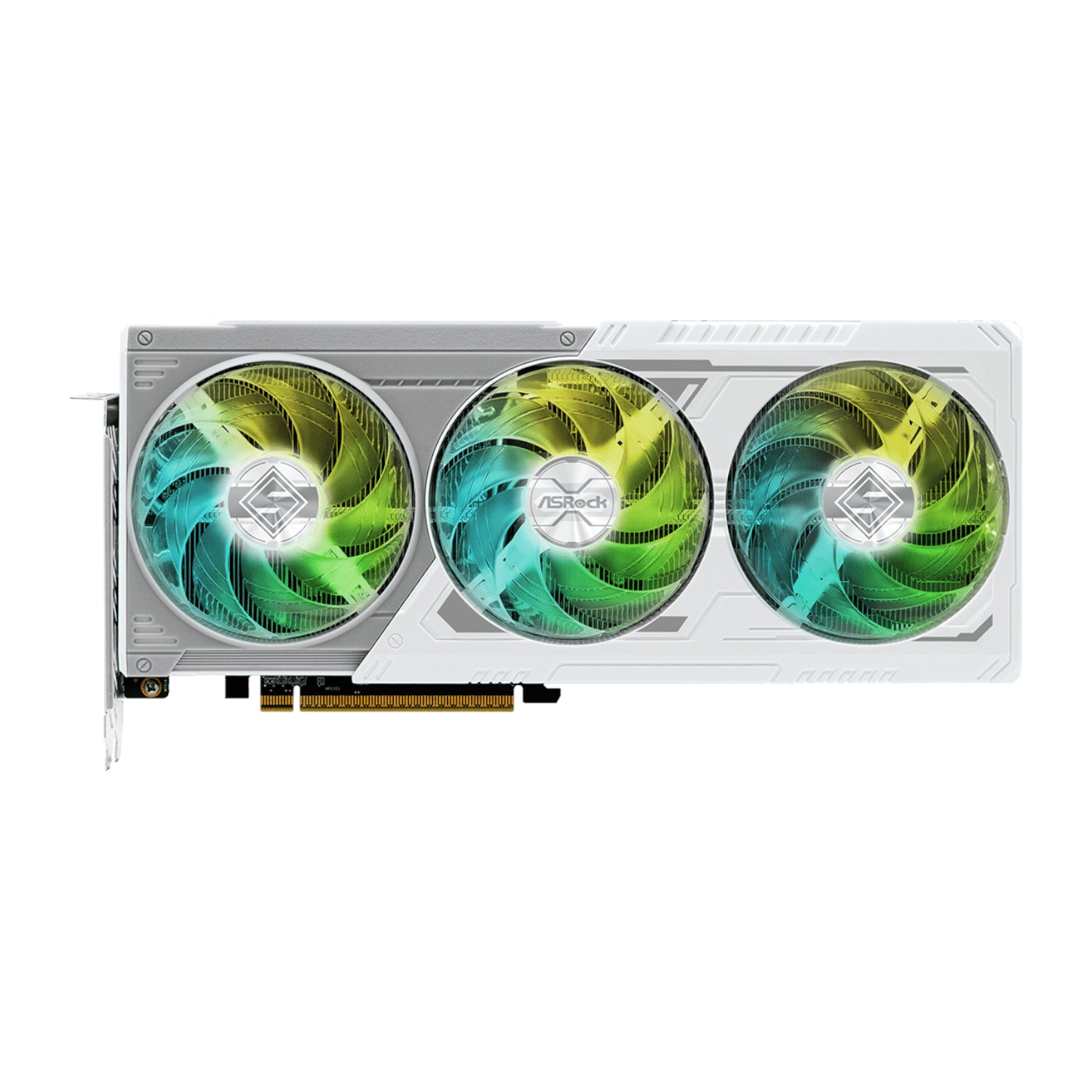 ASRock Radeon RX9060 XT Steel Legend 16G Graphics Card - alternate product view 2