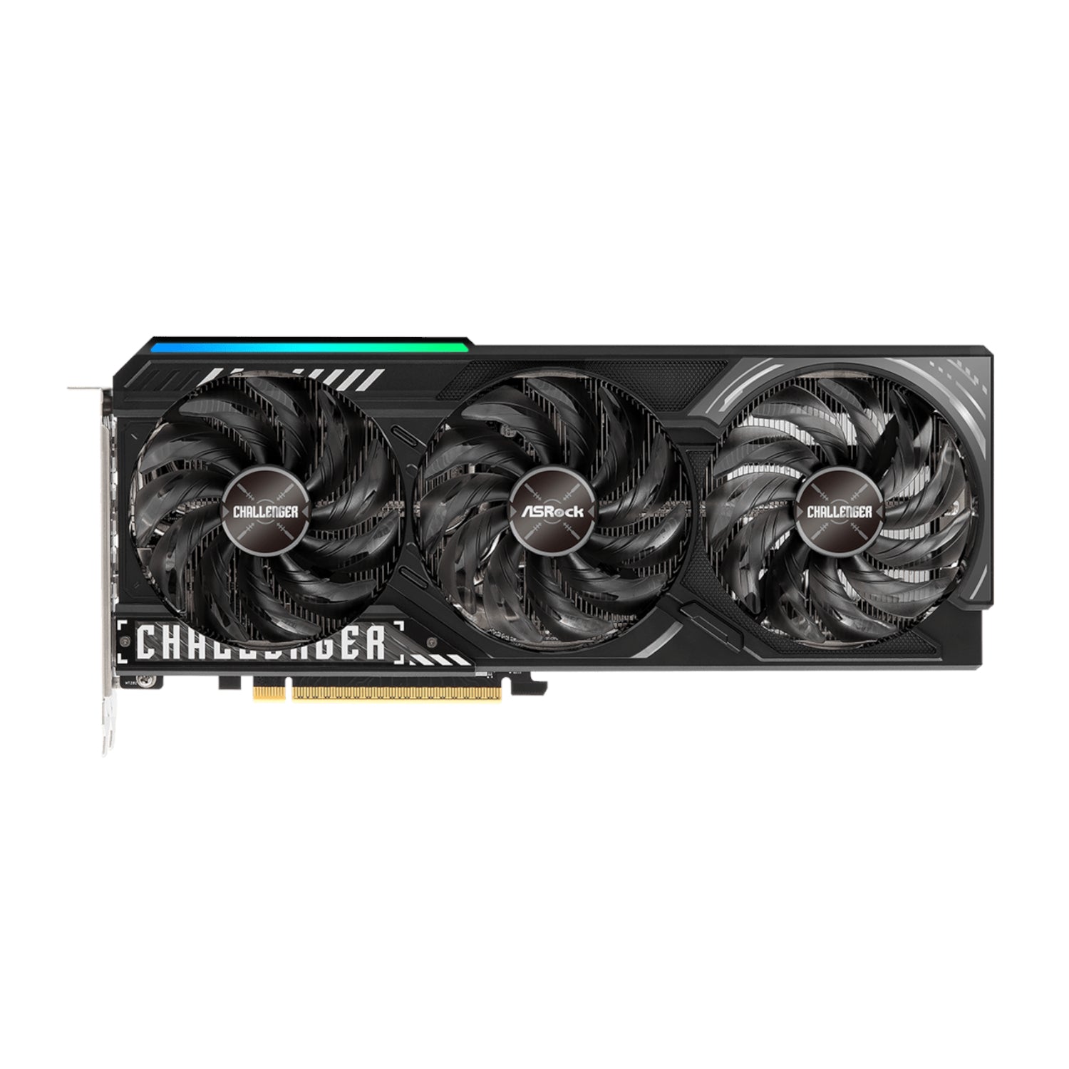 ASRock Radeon RX9070 XT Challenger 16G Graphics Card - alternate product view 2
