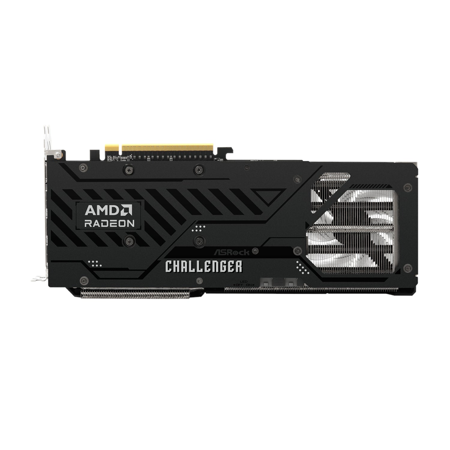 ASRock Radeon RX9070 XT Challenger 16G Graphics Card - alternate product view 6