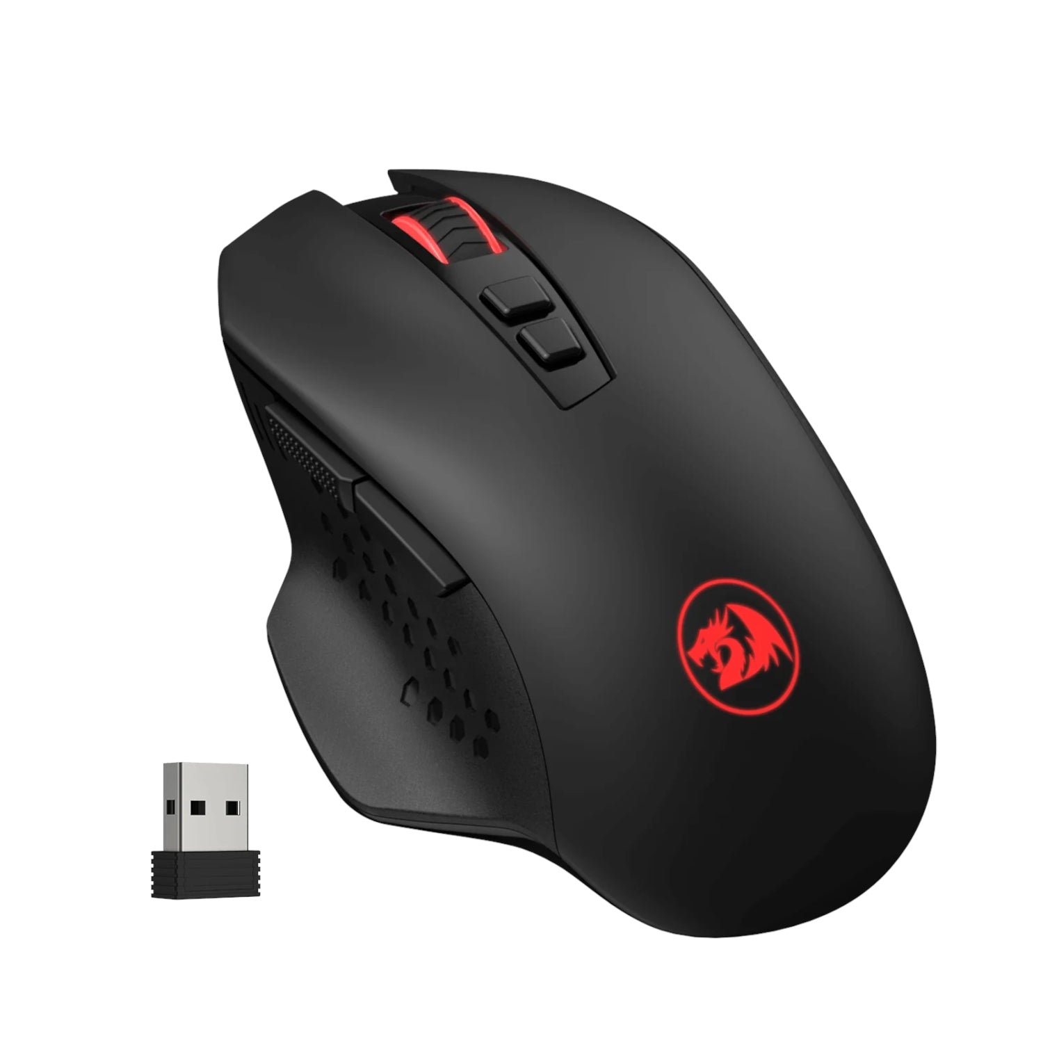 Redragon GAINER M656 Wireless Gaming Mouse 4000DPI - Black - alternate product view 2
