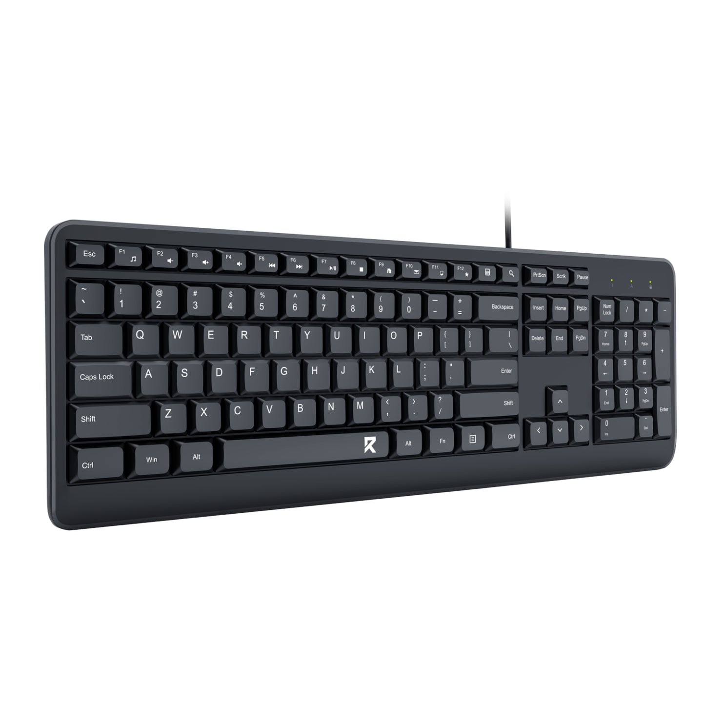 Redragon BK-7092 Full-sized Wired USB Office Keyboard - alternate product view 3