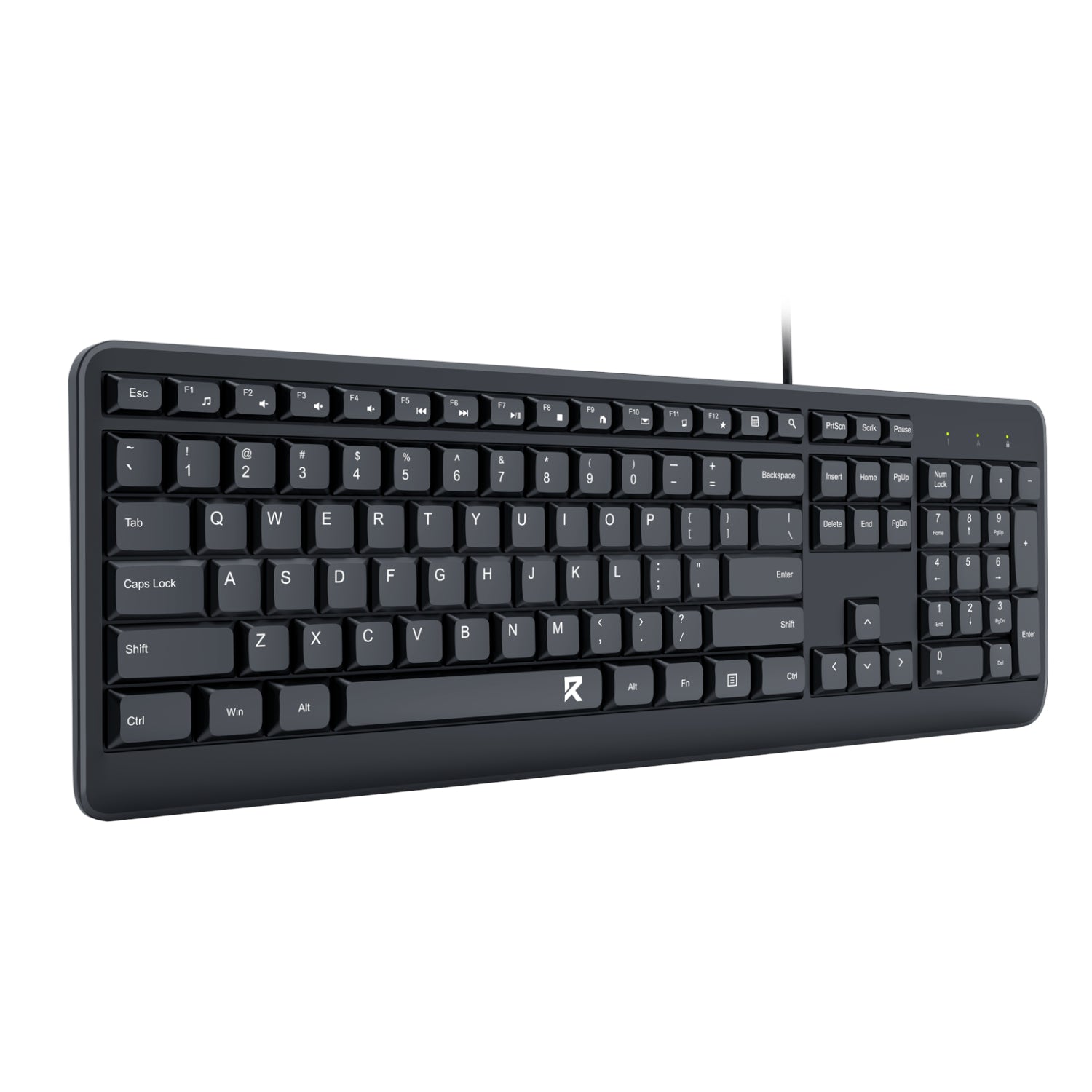 Redragon BK-7092 Full-sized Wired USB Office Keyboard - alternate product view 3