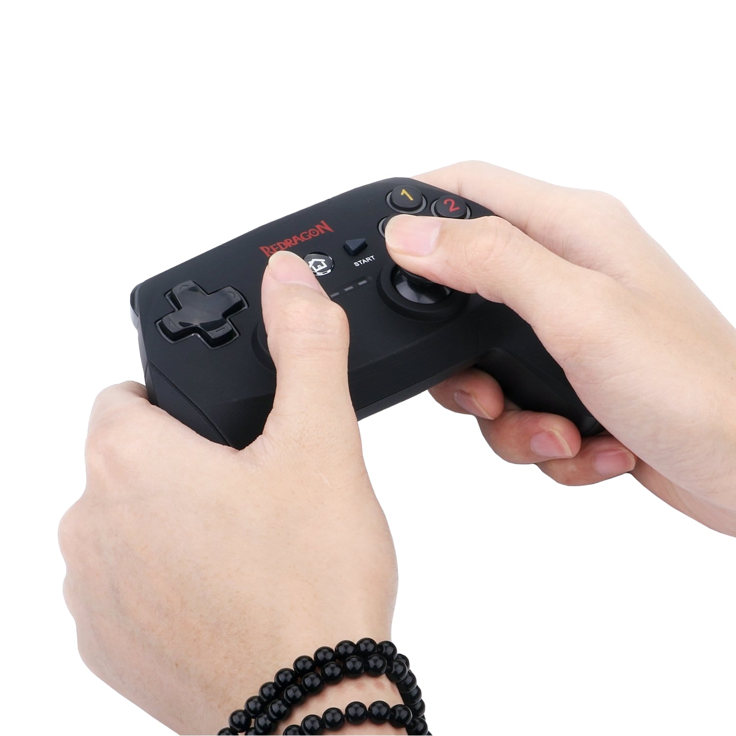 Redragon HARROW Wireless X/D-input(Digital/Analog) PC Controller - Black - alternate product view 4