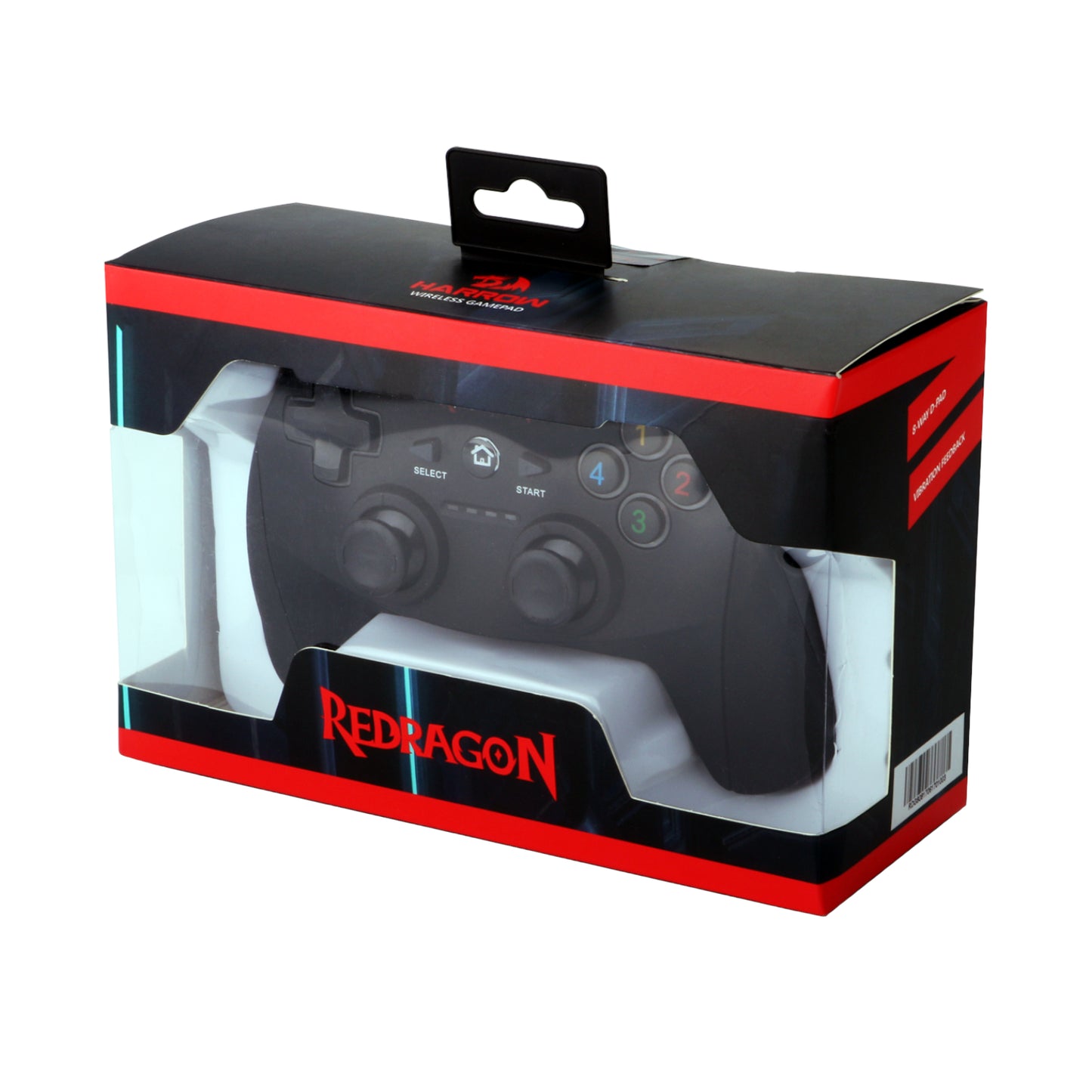 Redragon HARROW Wireless X/D-input(Digital/Analog) PC Controller - Black - alternate product view 5