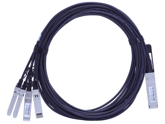 Linkbasic Breakout Copper Cable 3m 1 QSFP to 4 SFP+ Uplink Cable