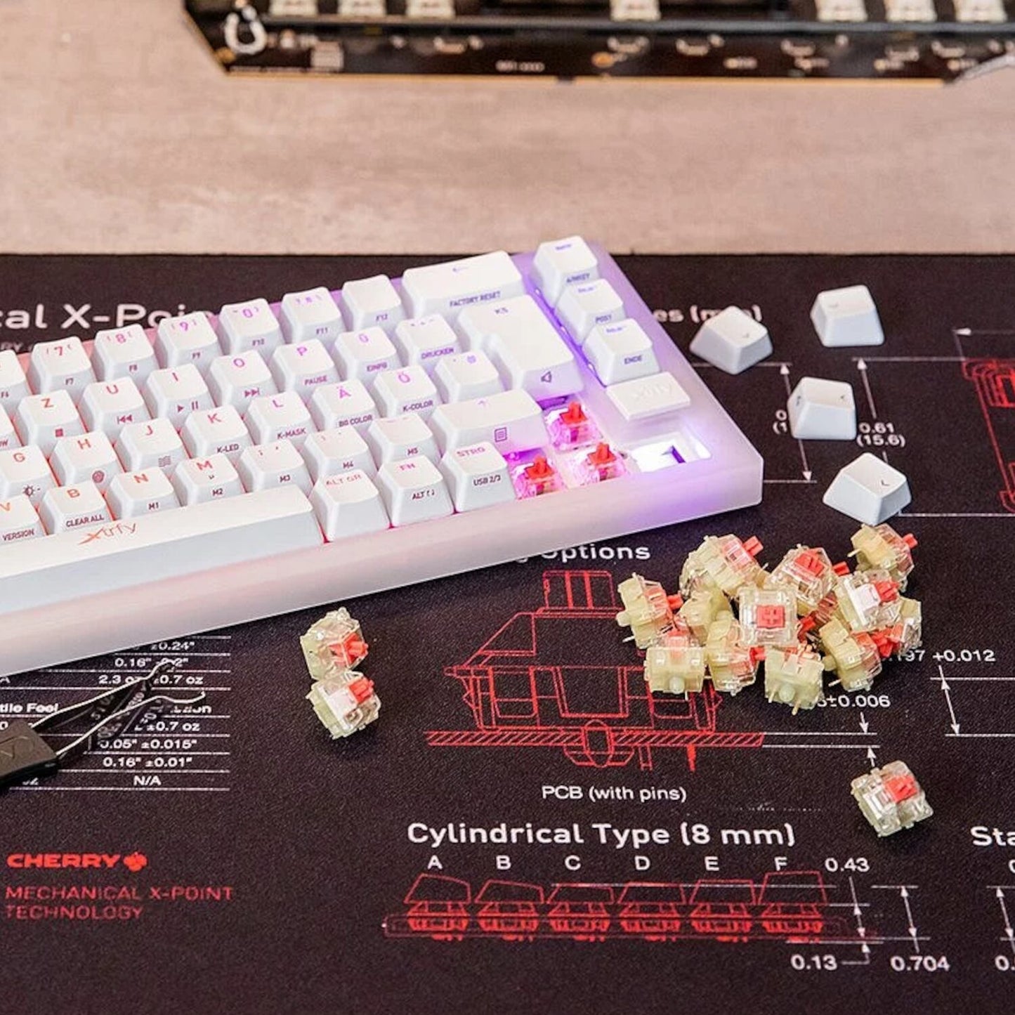 Keychron CHERRY MX2A Silent Red Switch Set - alternate product view 5