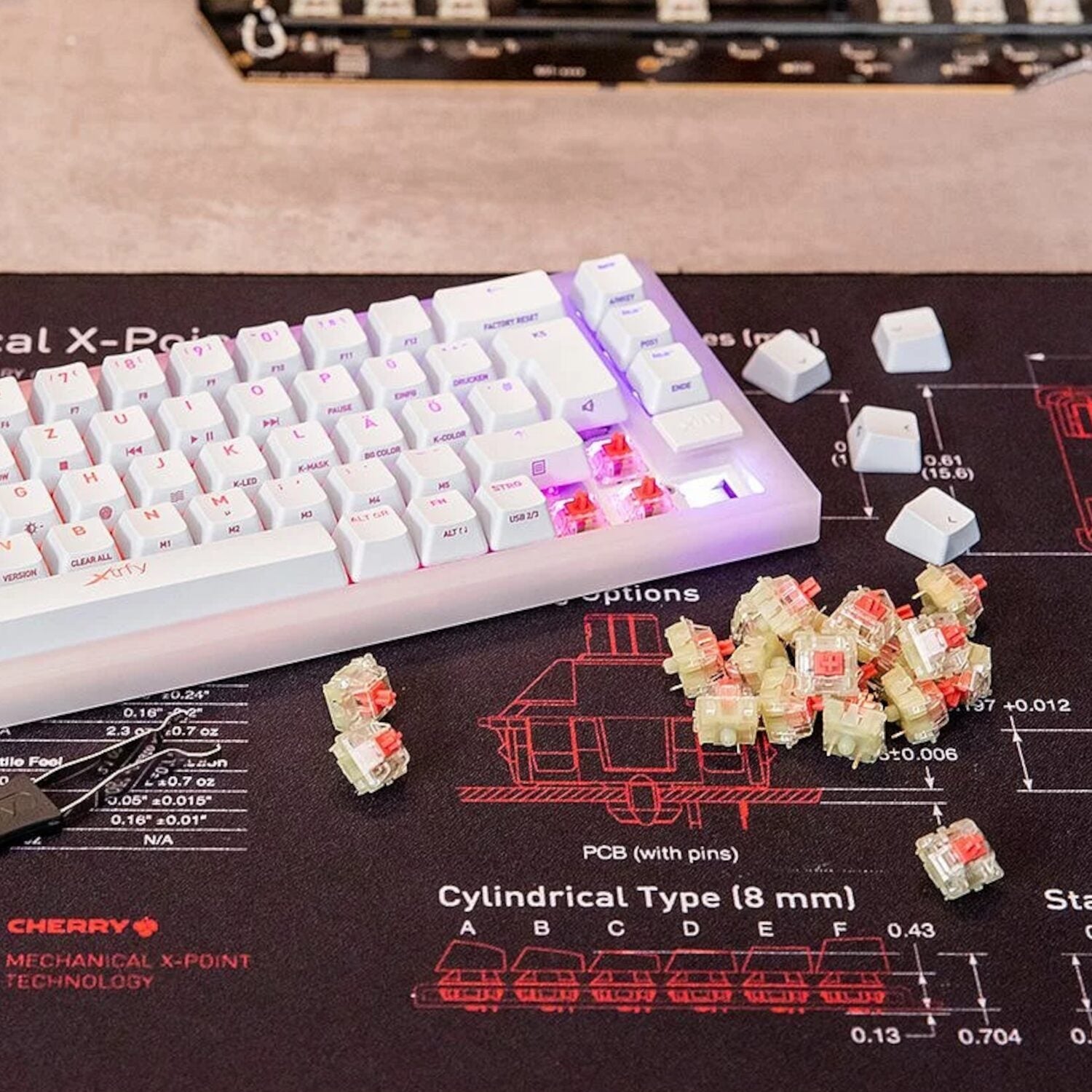 Keychron CHERRY MX2A Silent Red Switch Set - alternate product view 5