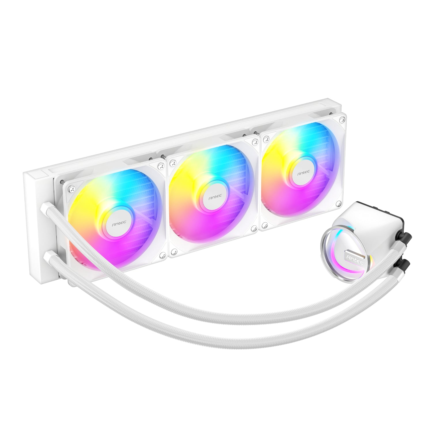 Antec Skeleton 360 ARGB CPU Liquid Cooler White - alternate product view 2