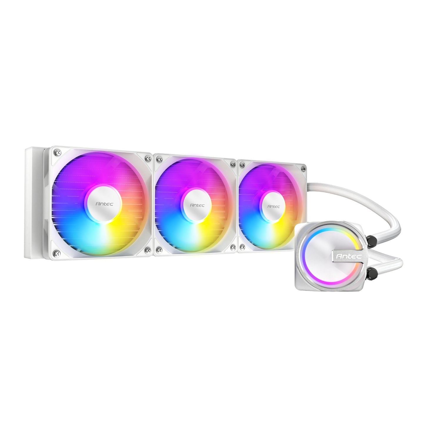 Antec Skeleton 360 ARGB CPU Liquid Cooler White - alternate product view 3