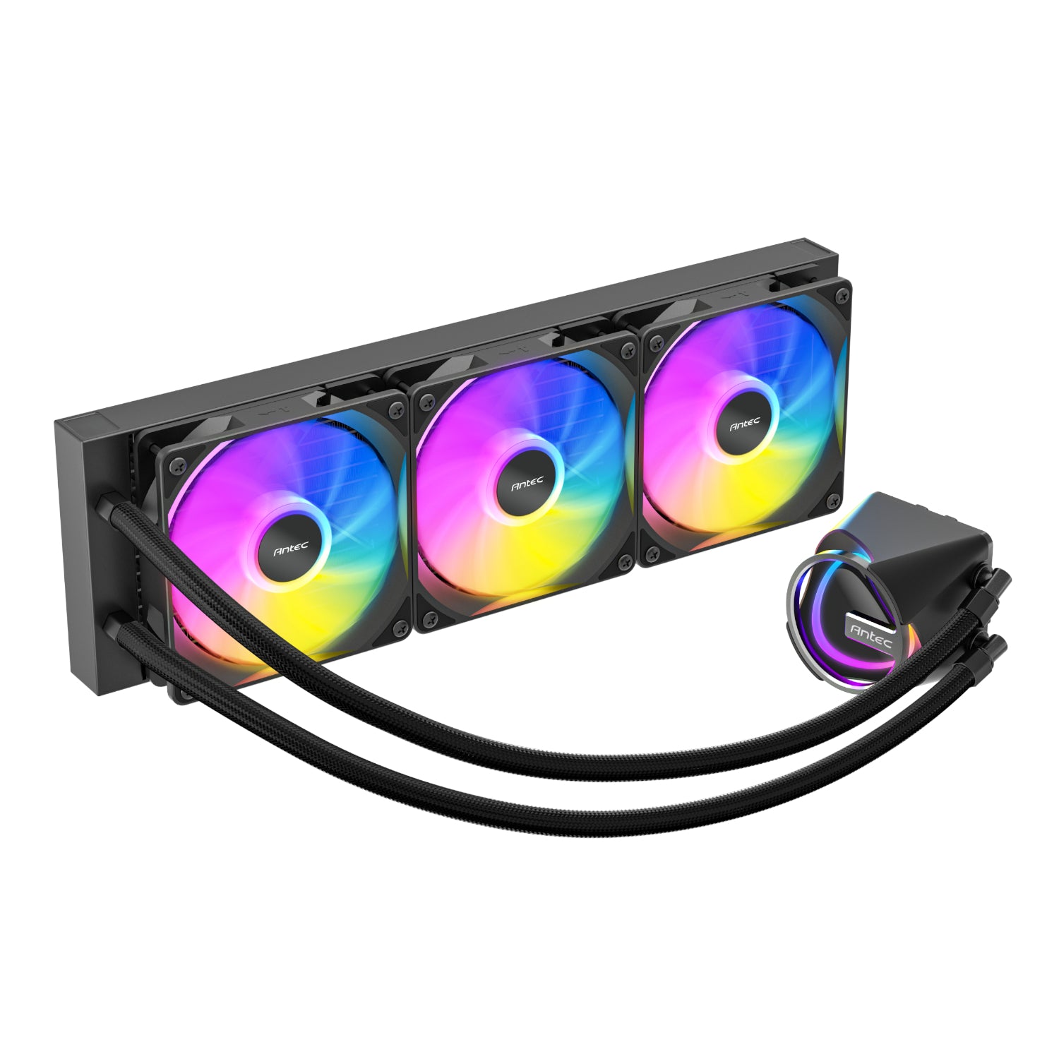 Antec Skeleton 360 ARGB CPU Liquid Cooler Black - alternate product view 2