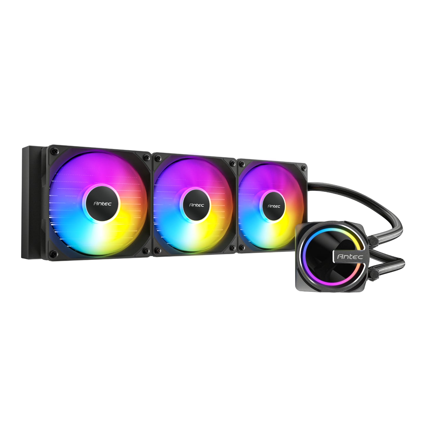 Antec Skeleton 360 ARGB CPU Liquid Cooler Black - alternate product view 3