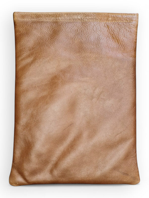 Leather Macbook COVER - TAN - ±36×25×2 Cm - Image 2