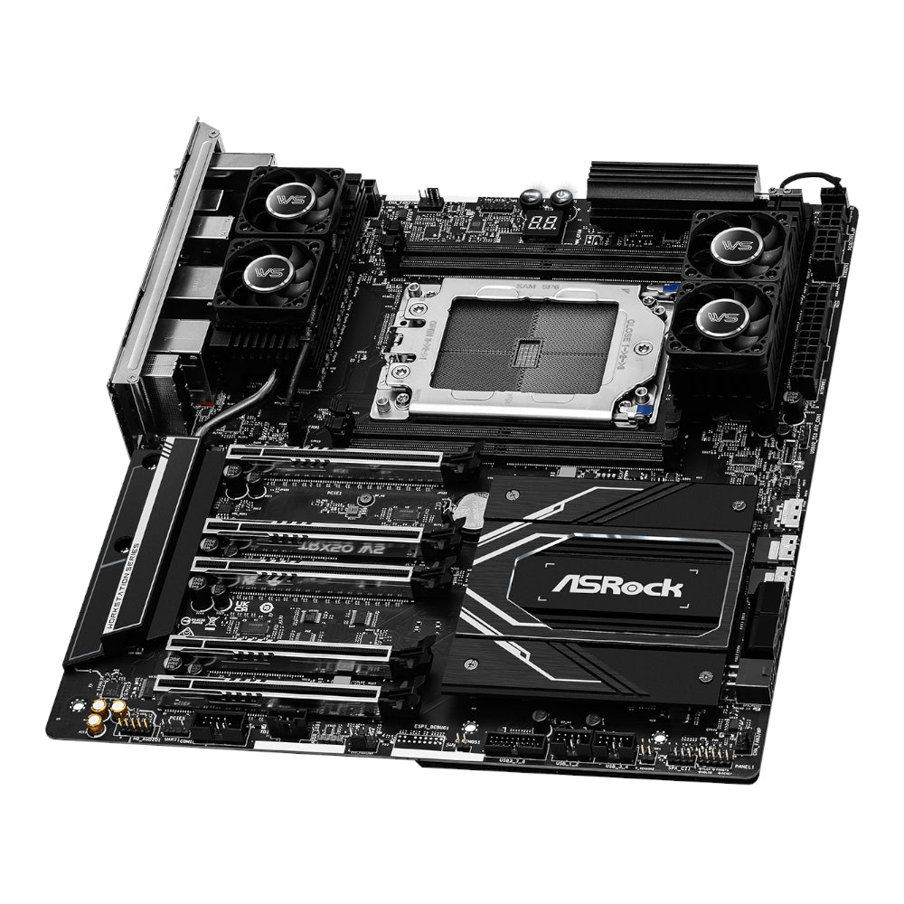 ASRock TRX50 WS AMD TR5 EATX Gaming Motherboard - alternate product view 4