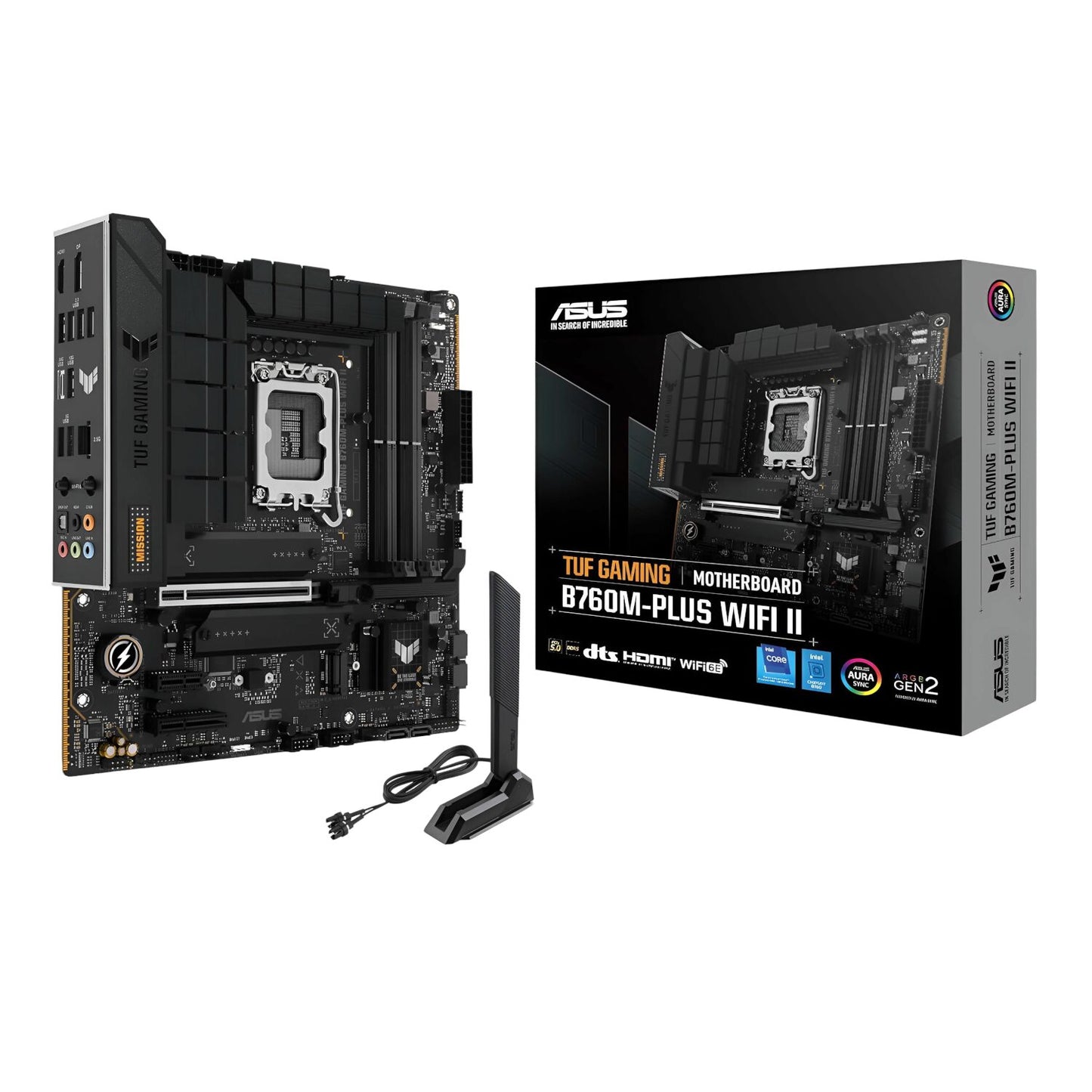 ASUS TUF Gaming B760M-PLUS WIFI II - mATX Motherboard