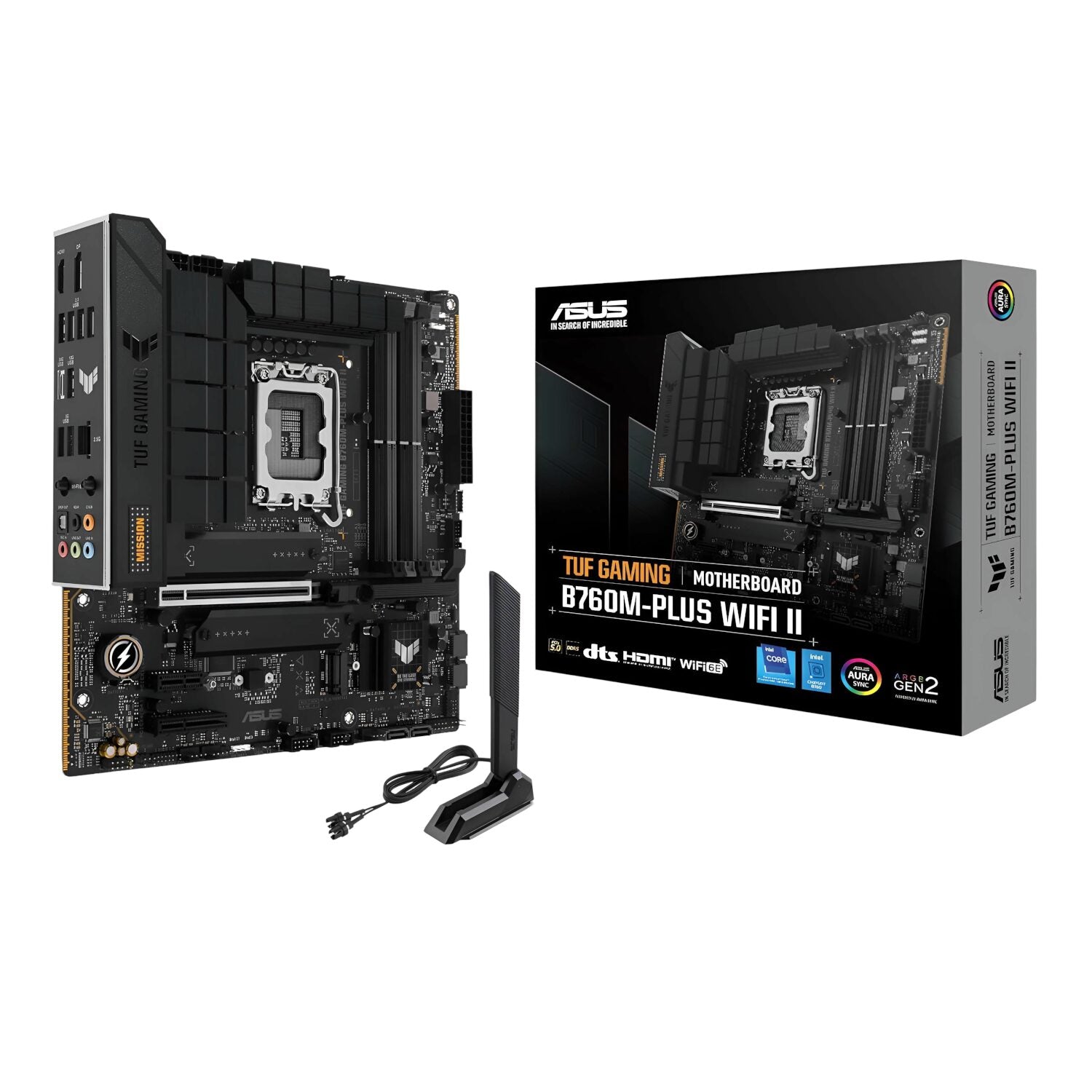 ASUS TUF Gaming B760M-PLUS WIFI II - mATX Motherboard