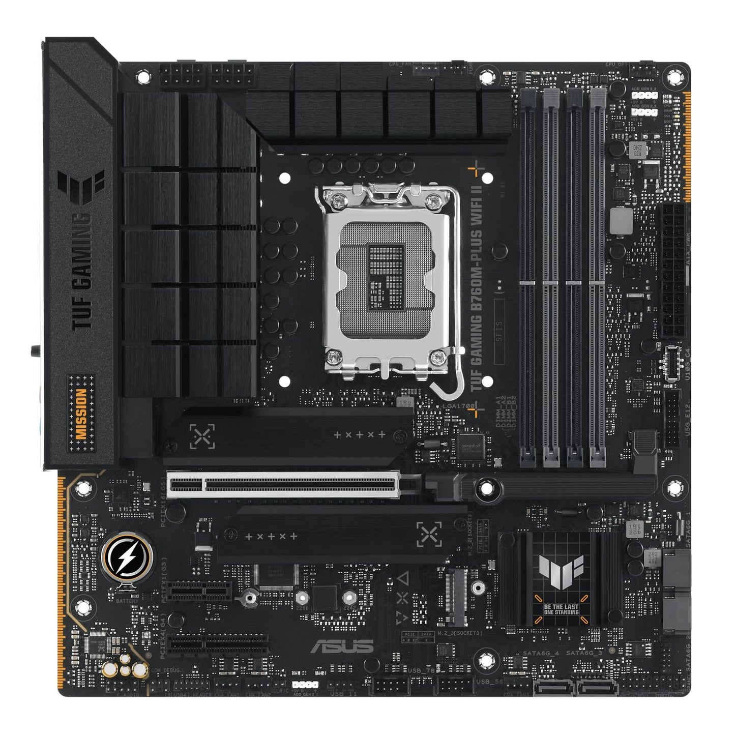 ASUS TUF Gaming B760M-PLUS WIFI II - mATX Motherboard - alternate product view 2