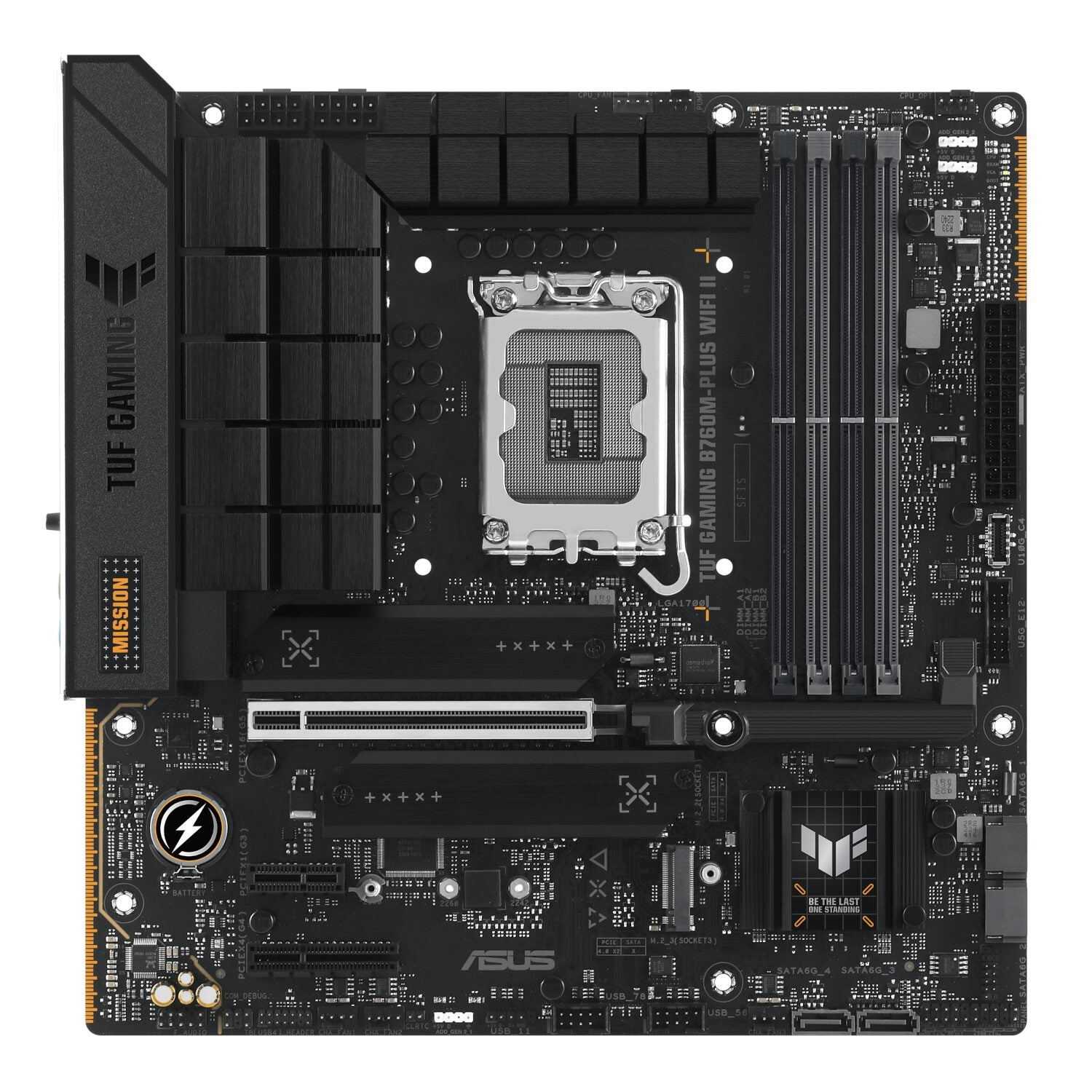 ASUS TUF Gaming B760M-PLUS WIFI II - mATX Motherboard - alternate product view 2