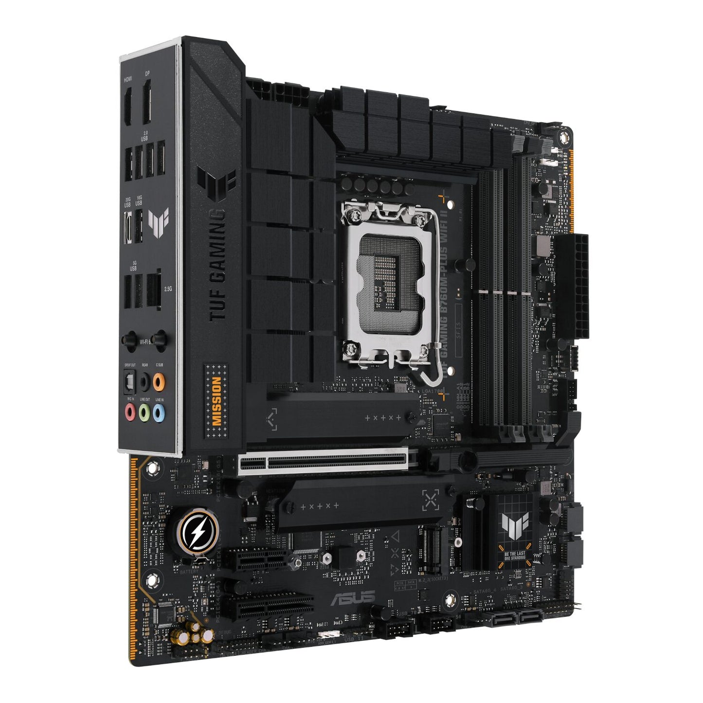 ASUS TUF Gaming B760M-PLUS WIFI II - mATX Motherboard - alternate product view 3