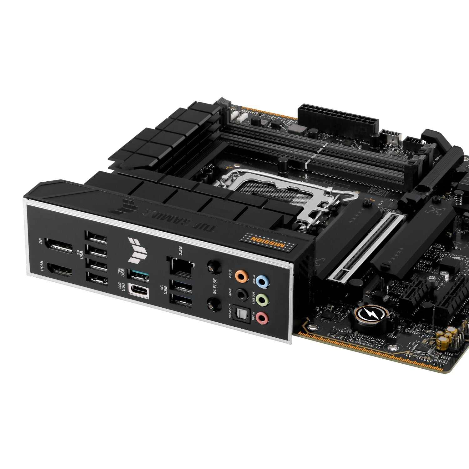 ASUS TUF Gaming B760M-PLUS WIFI II - mATX Motherboard - alternate product view 5