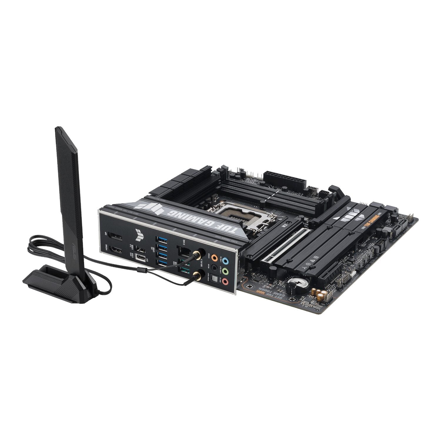 ASUS TUF Gaming B860M-Plus Wi-Fi M-ATX Motherboard – Intel LGA1851, DDR5, PCIe 5.0. Wi-Fi 7 - alternate product view 6