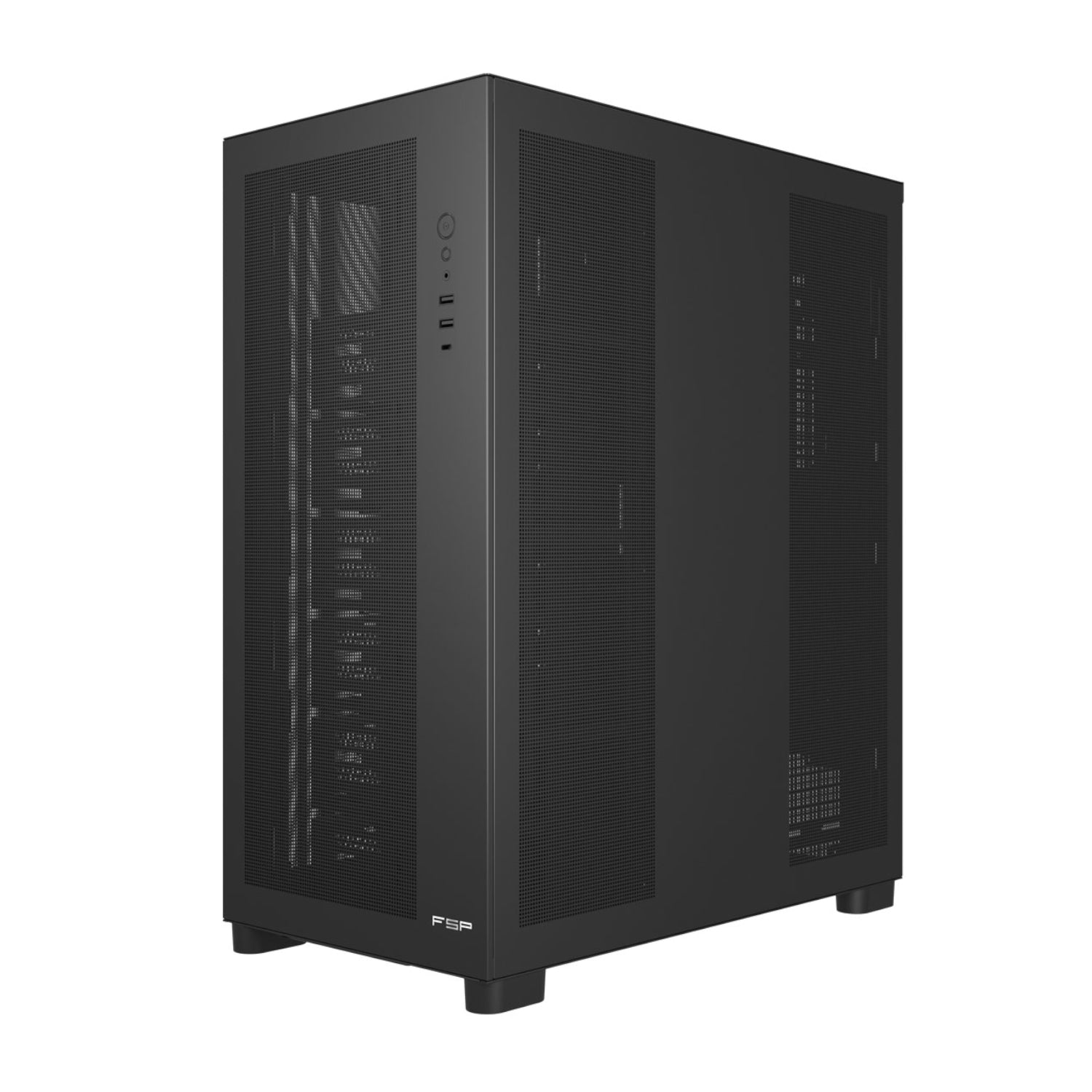 FSP U500 E-ATX Workstation Chassis - Black - alternate product view 3