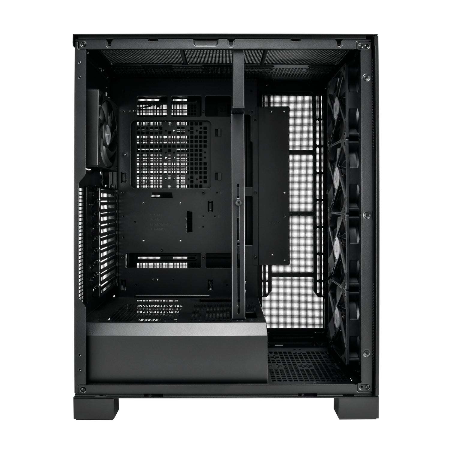 FSP U500 E-ATX Workstation Chassis - Black - alternate product view 5