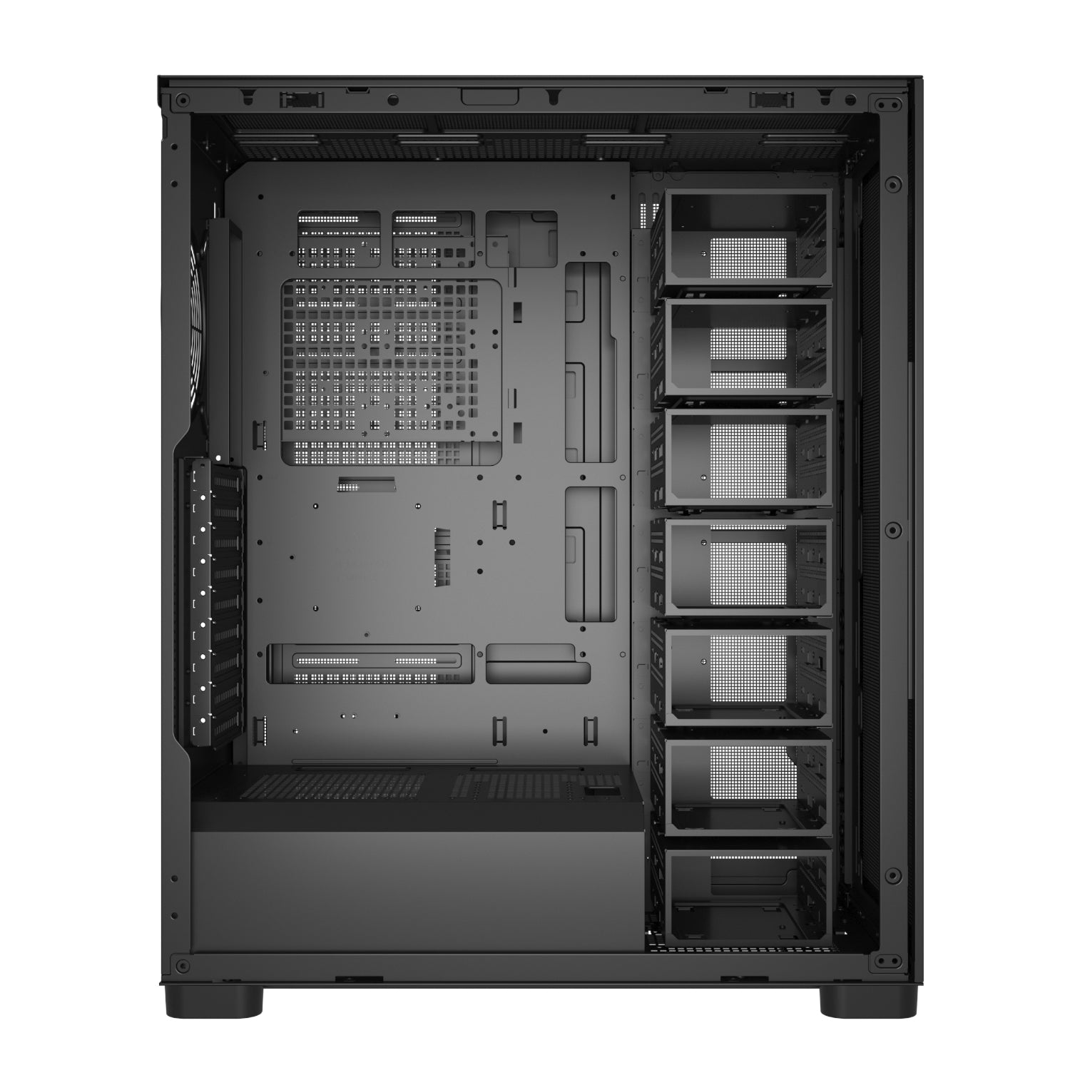 FSP U660 ATX Ultra Tower (Multi-HDD) Desktop Chassis - Black - alternate product view 4