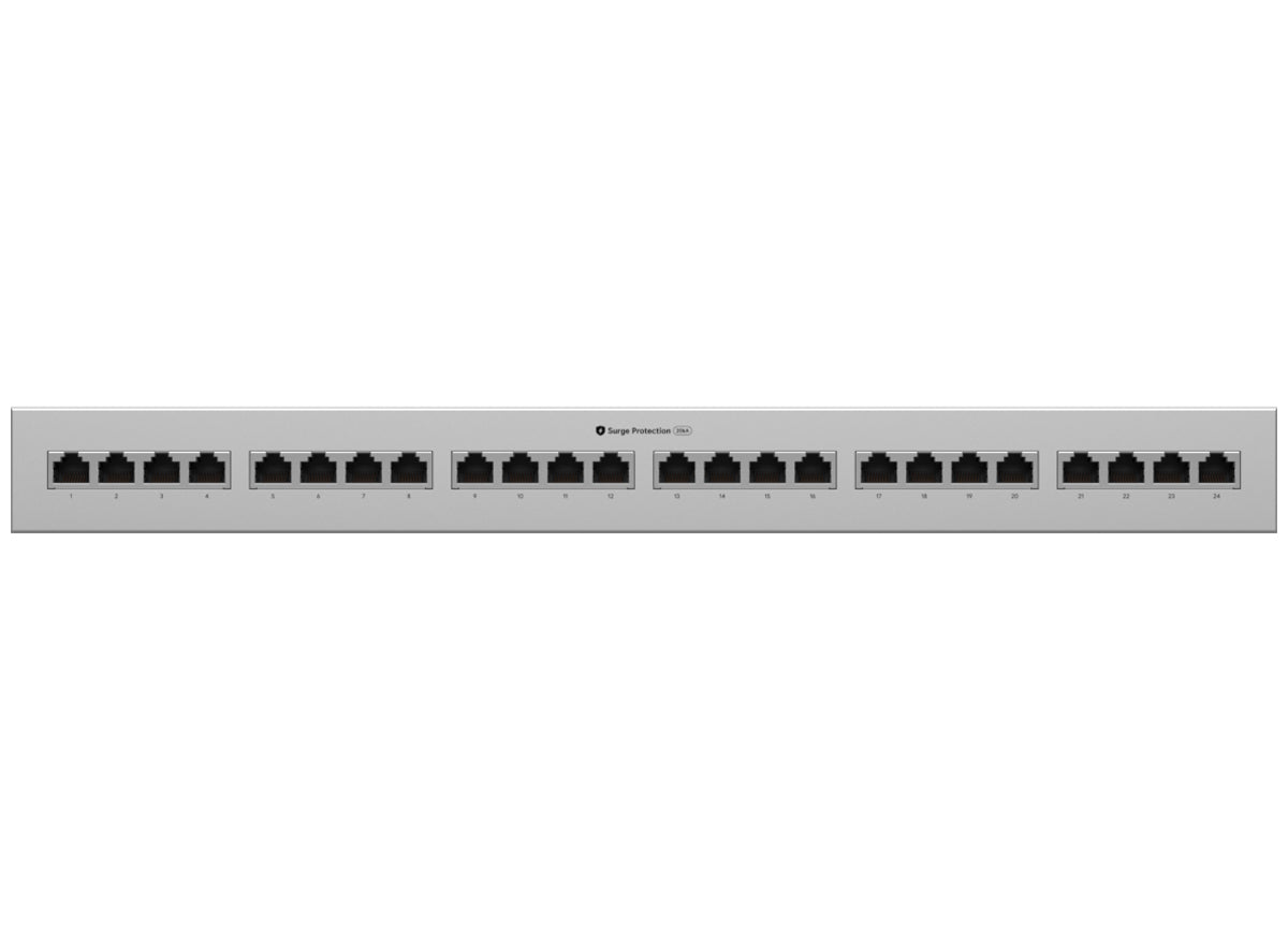 Ubiquiti UniFi 10Gbps PoE++ 24 Port Surge Protector