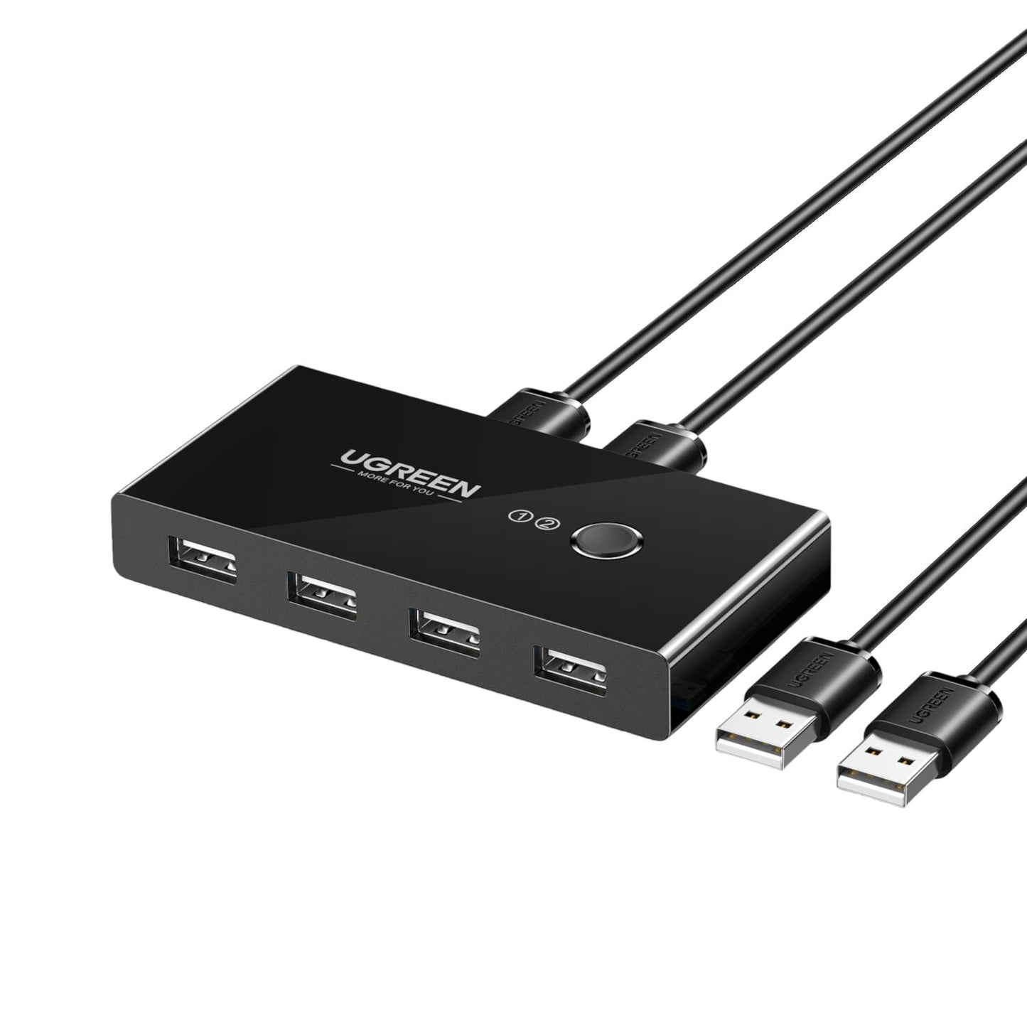 Ugreen USB 3.0 4-Port Switch Box, with 1.5m USB Cables - alternate product view 2