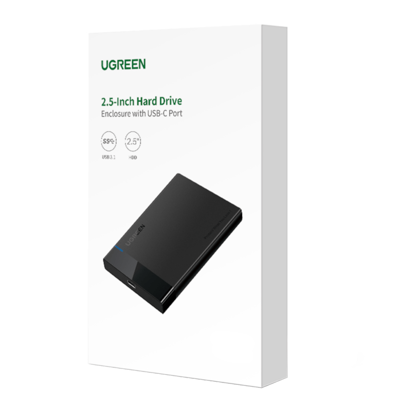 Ugreen 2.5'' SATA Hard Drive USB 3.0 Enclosure, UASP, 6Gbps - alternate product view 5