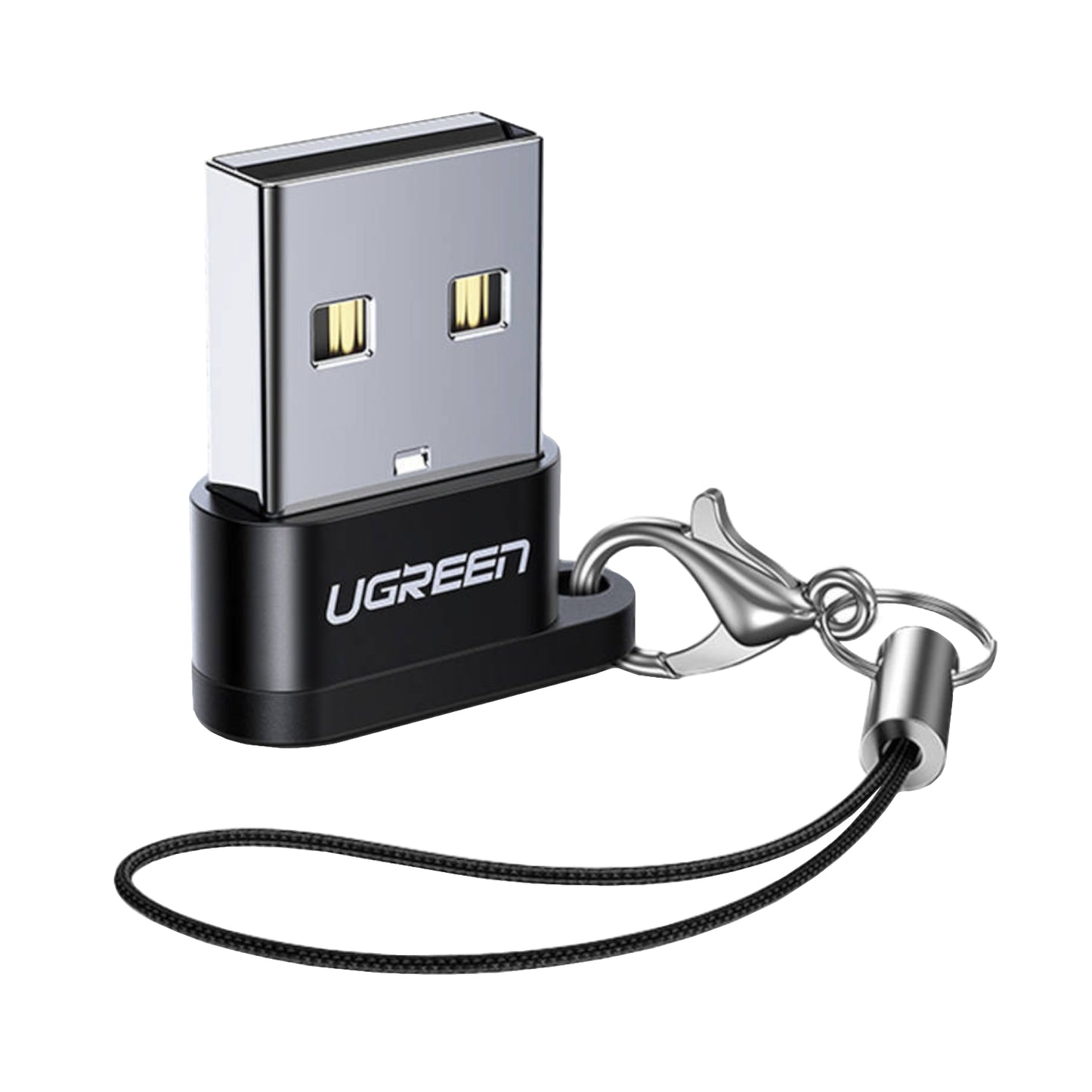 Ugreen USB A Male to USB Type-C Female Adapter (Black)