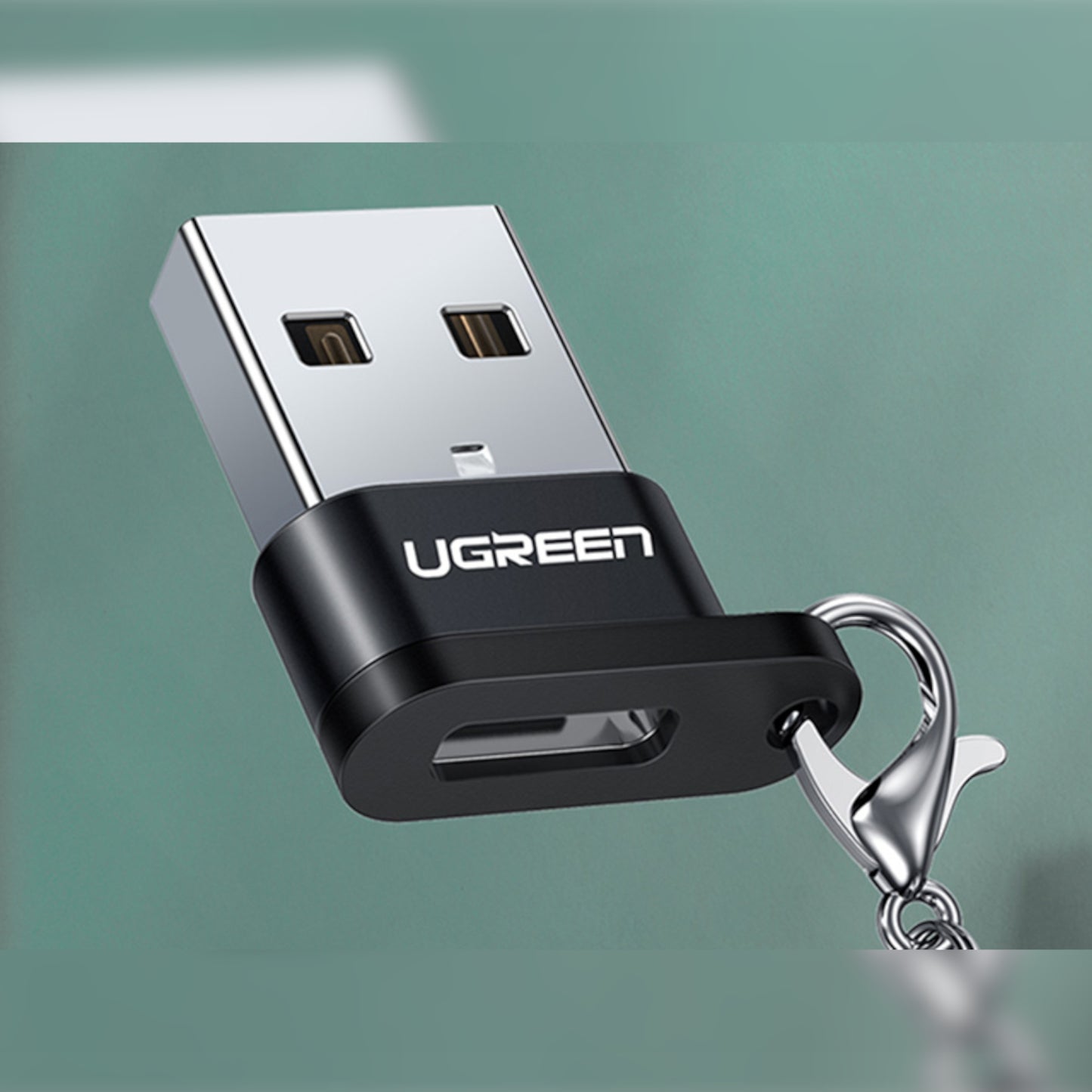 Ugreen USB A Male to USB Type-C Female Adapter (Black) - alternate product view 3