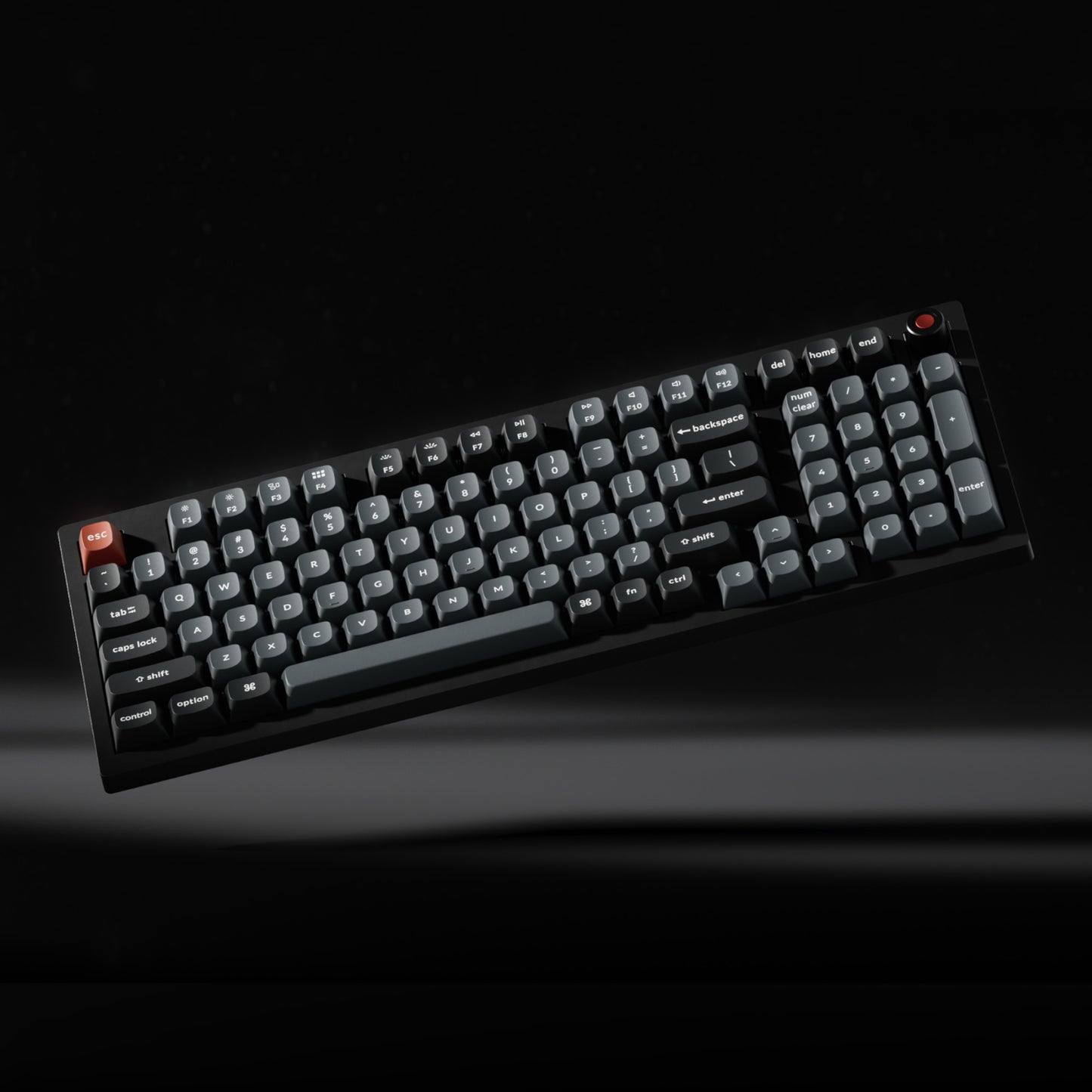 Keychron V5 Ultra 96% 8K Red Switch Hot-Swapple Silk POM RGB Wireless Keyboard - alternate product view 5