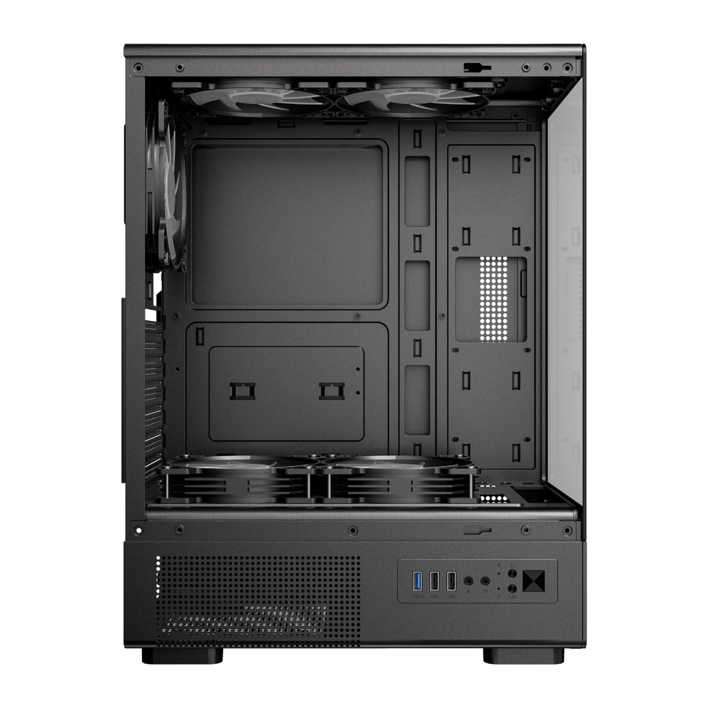 Antec VCX300 ARGB ATX Gaming Chassis - alternate product view 4