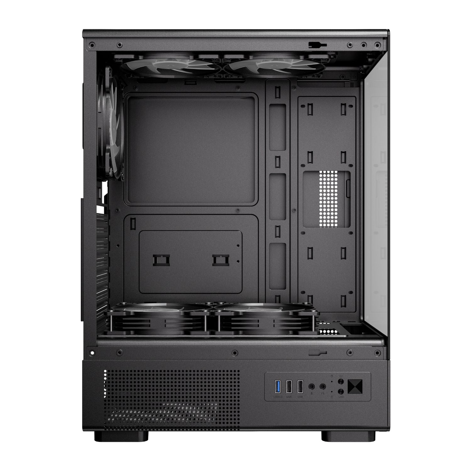 Antec VCX300 ARGB ATX Gaming Chassis - alternate product view 4