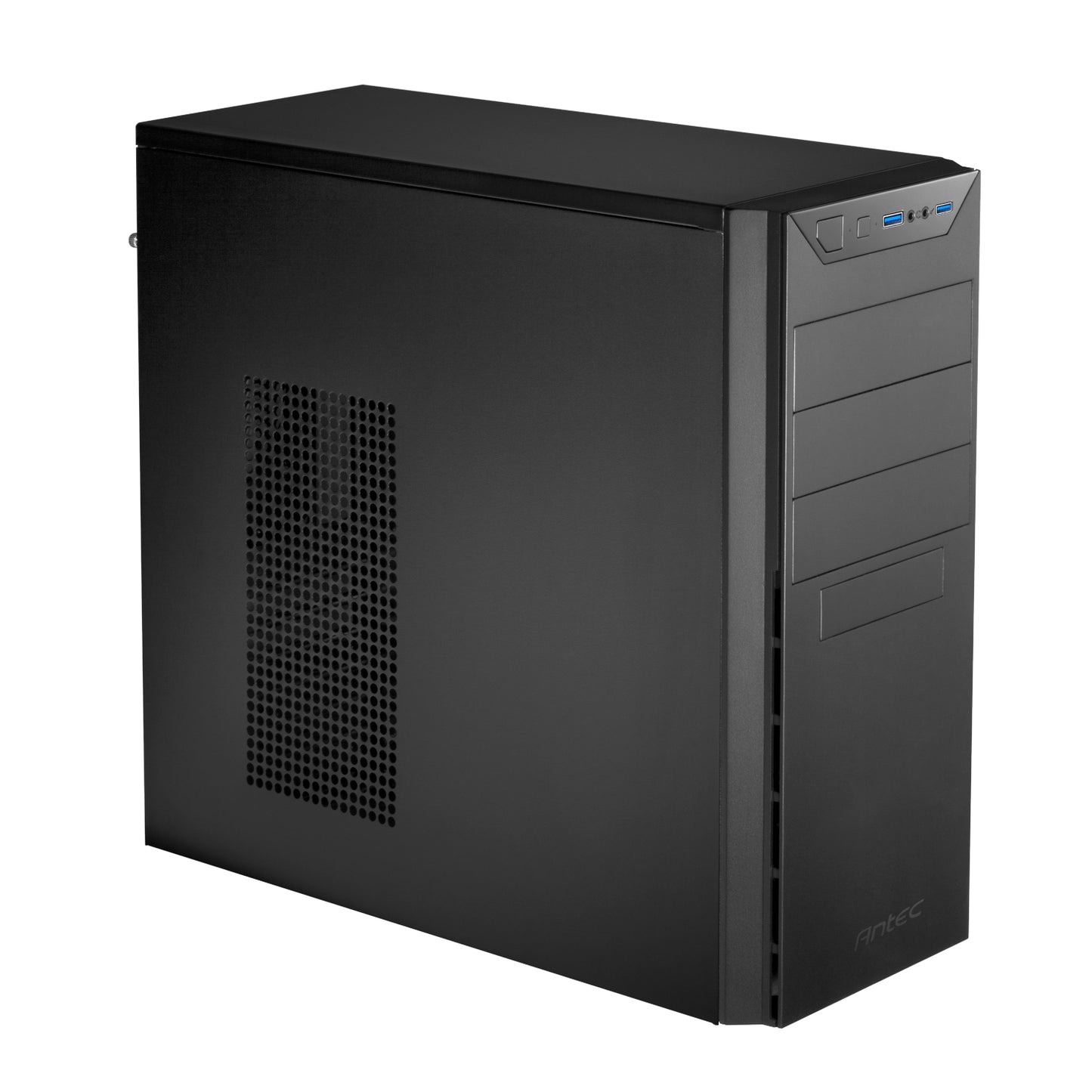 Antec VSK4000B ATX - Micro-ATX - ITX Mini -Tower Chassis - Black - alternate product view 4