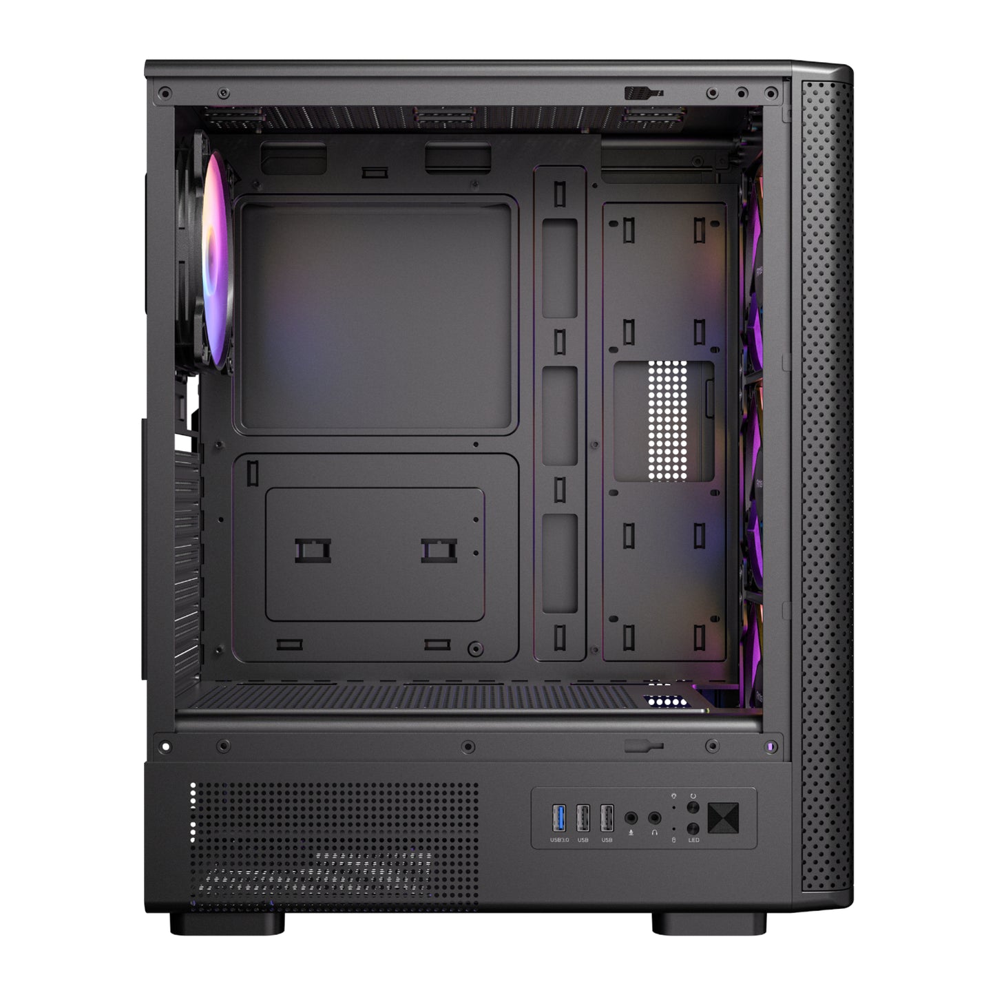 Antec VX310 ARGB ATX Gaming Chassis - alternate product view 4