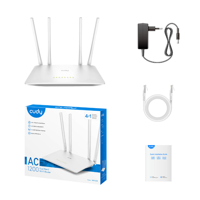 Cudy AC1200 Wi-Fi Router - alternate product view 5