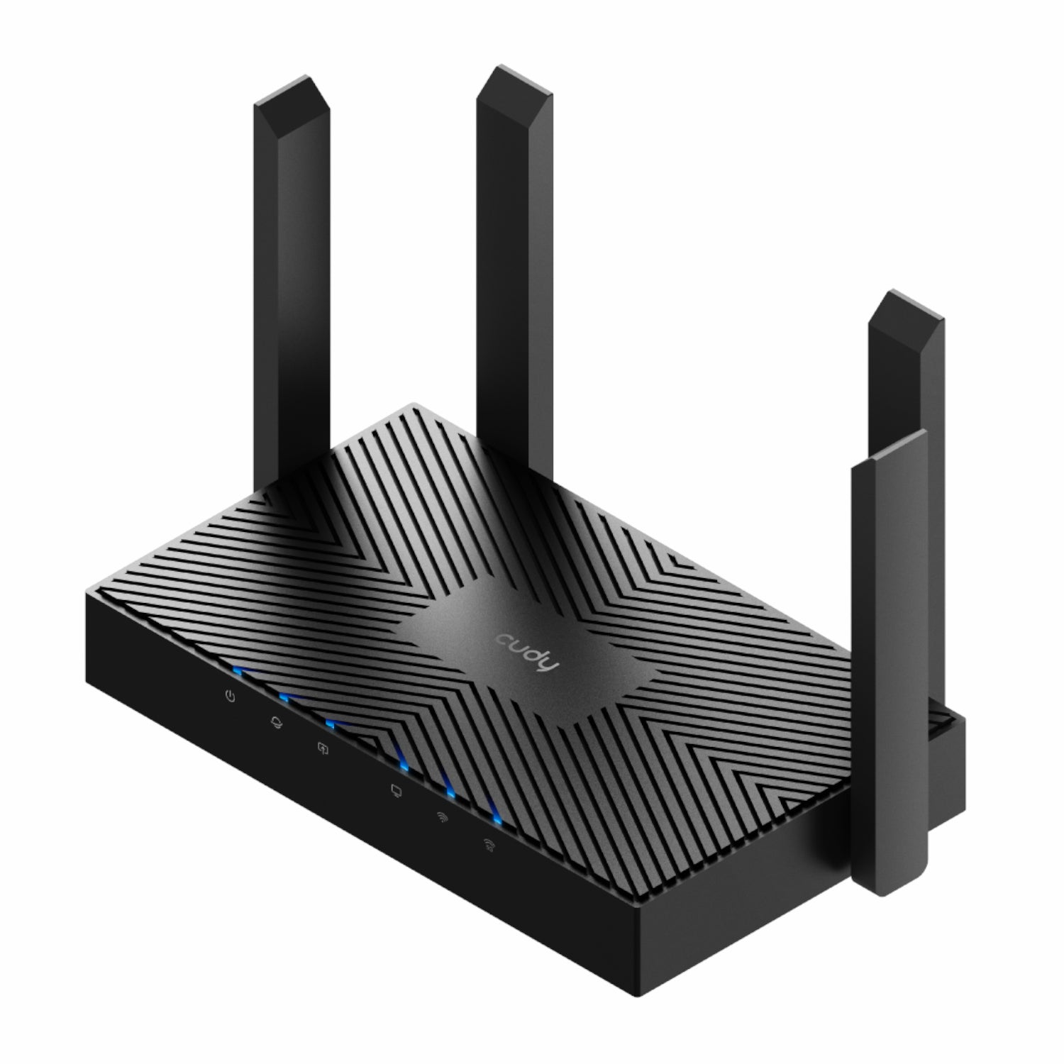 Cudy AX3000 5-Port Gigabit Dual-Band Wi-Fi 6 Mesh Router – Black - alternate product view 2