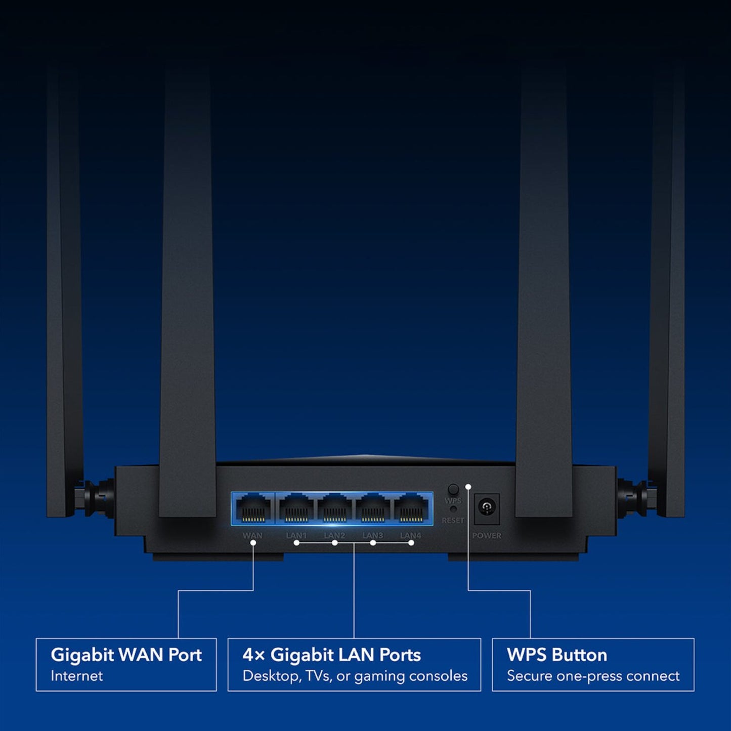 Cudy BE3600 Gigabit Wi-Fi 7 Router (WR3600) - alternate product view 5